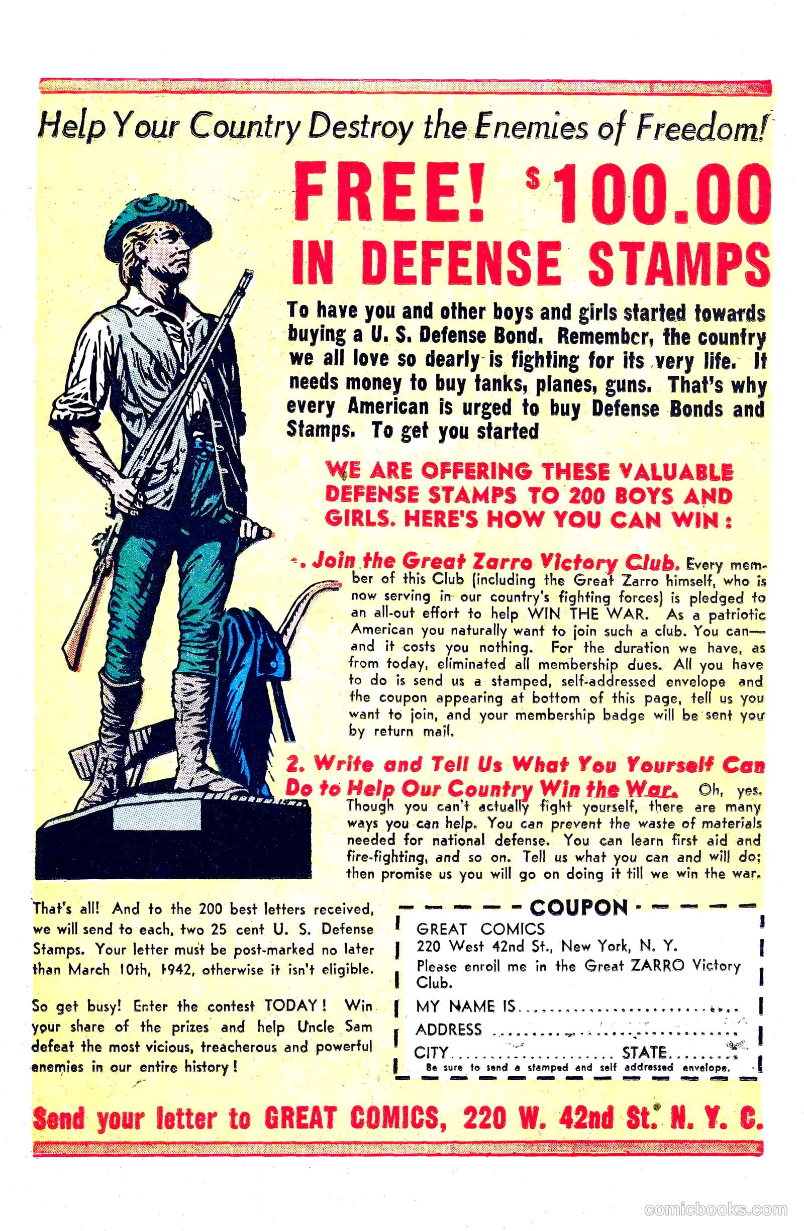 Great Comics #3 (1942) — page 29 of 68