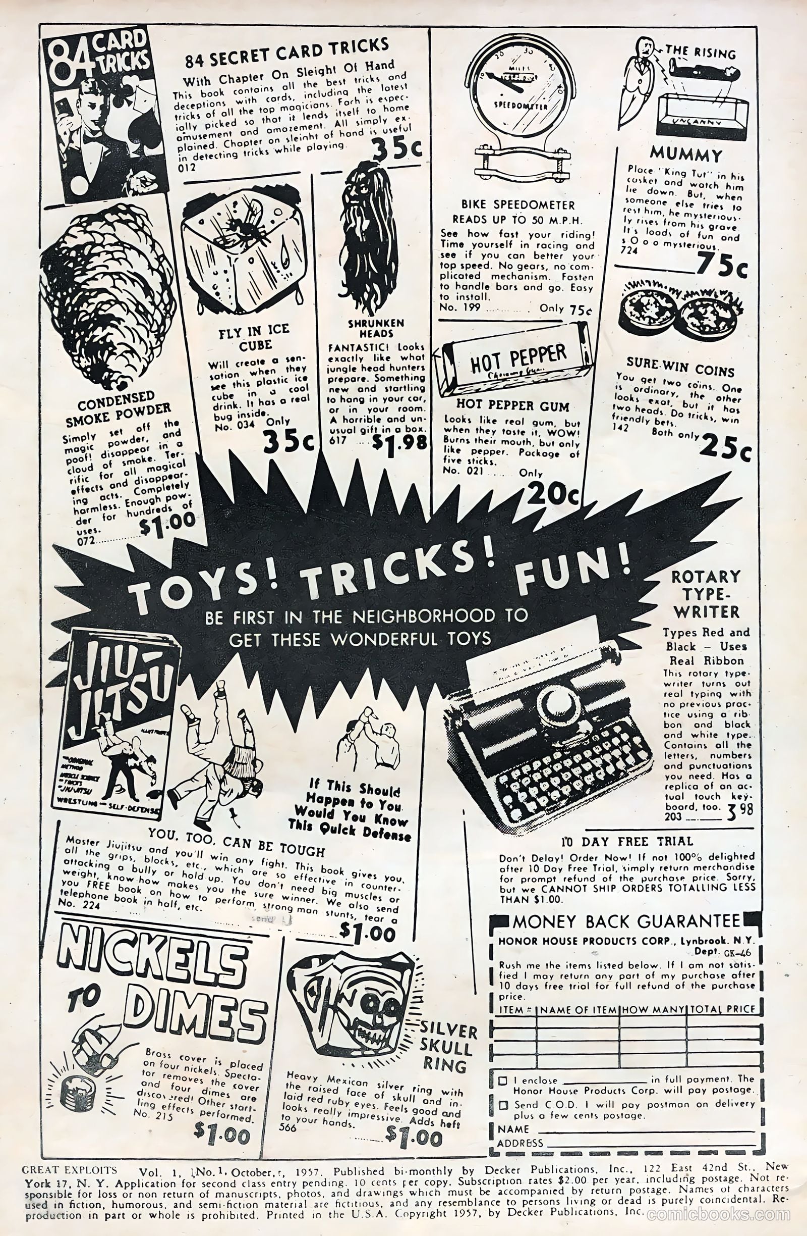 Great Exploits #1 (1957) — page 2 of 36