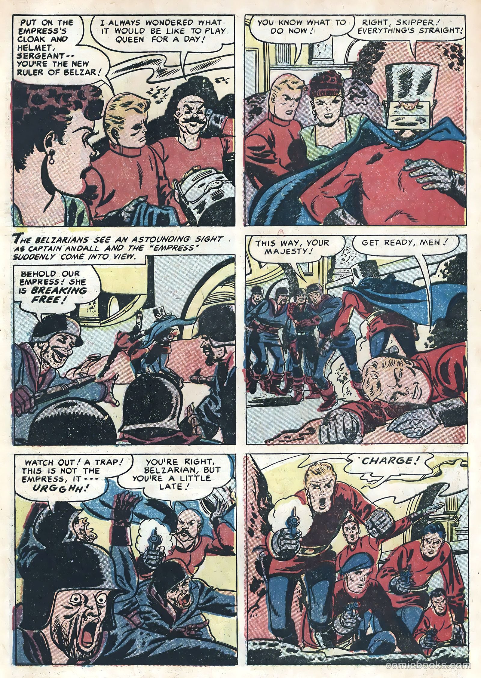 Great Exploits #1 (1957) — page 8 of 36