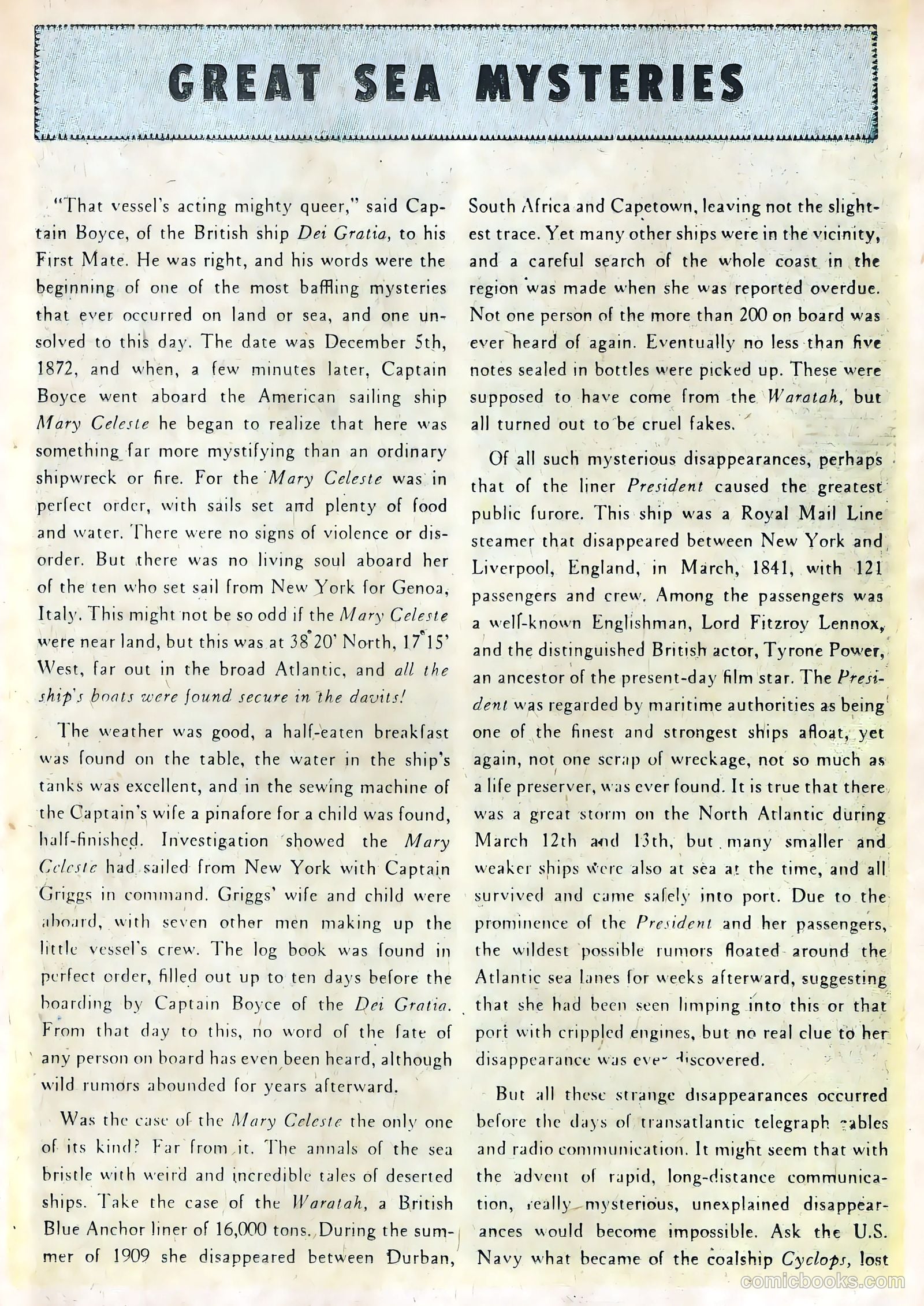 Great Exploits #1 (1957) — page 13 of 36