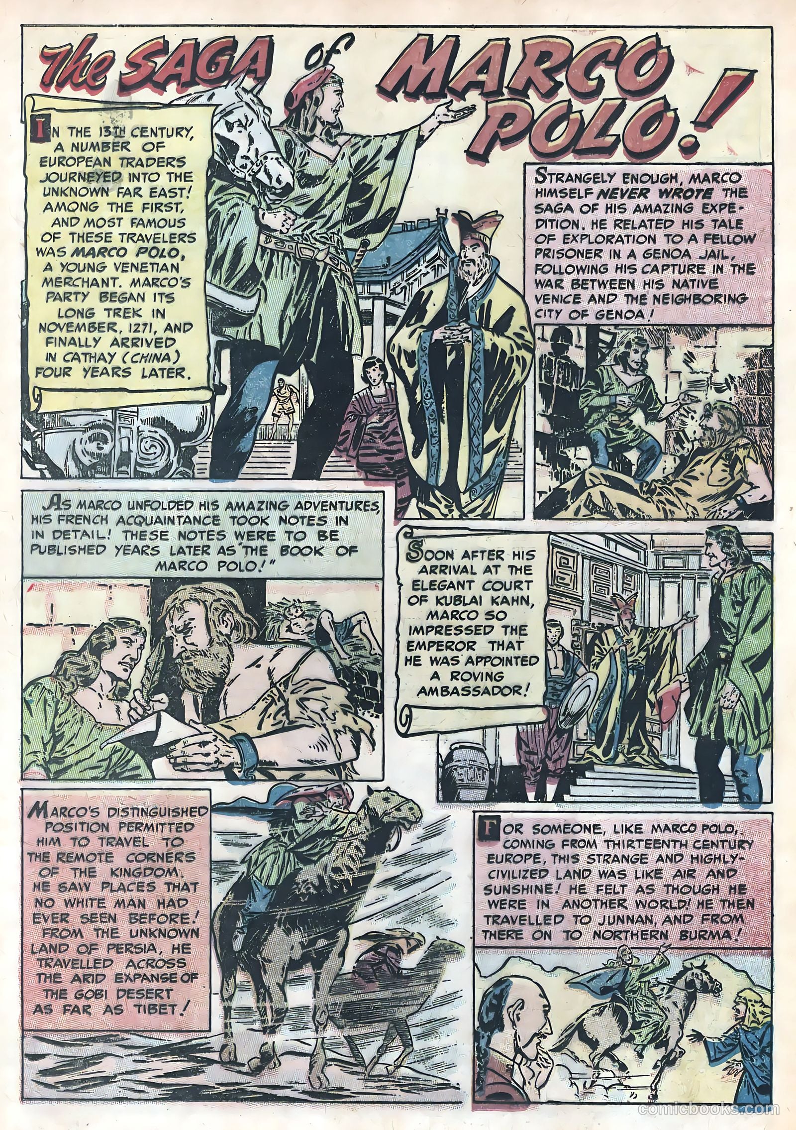 Great Exploits #1 (1957) — page 15 of 36
