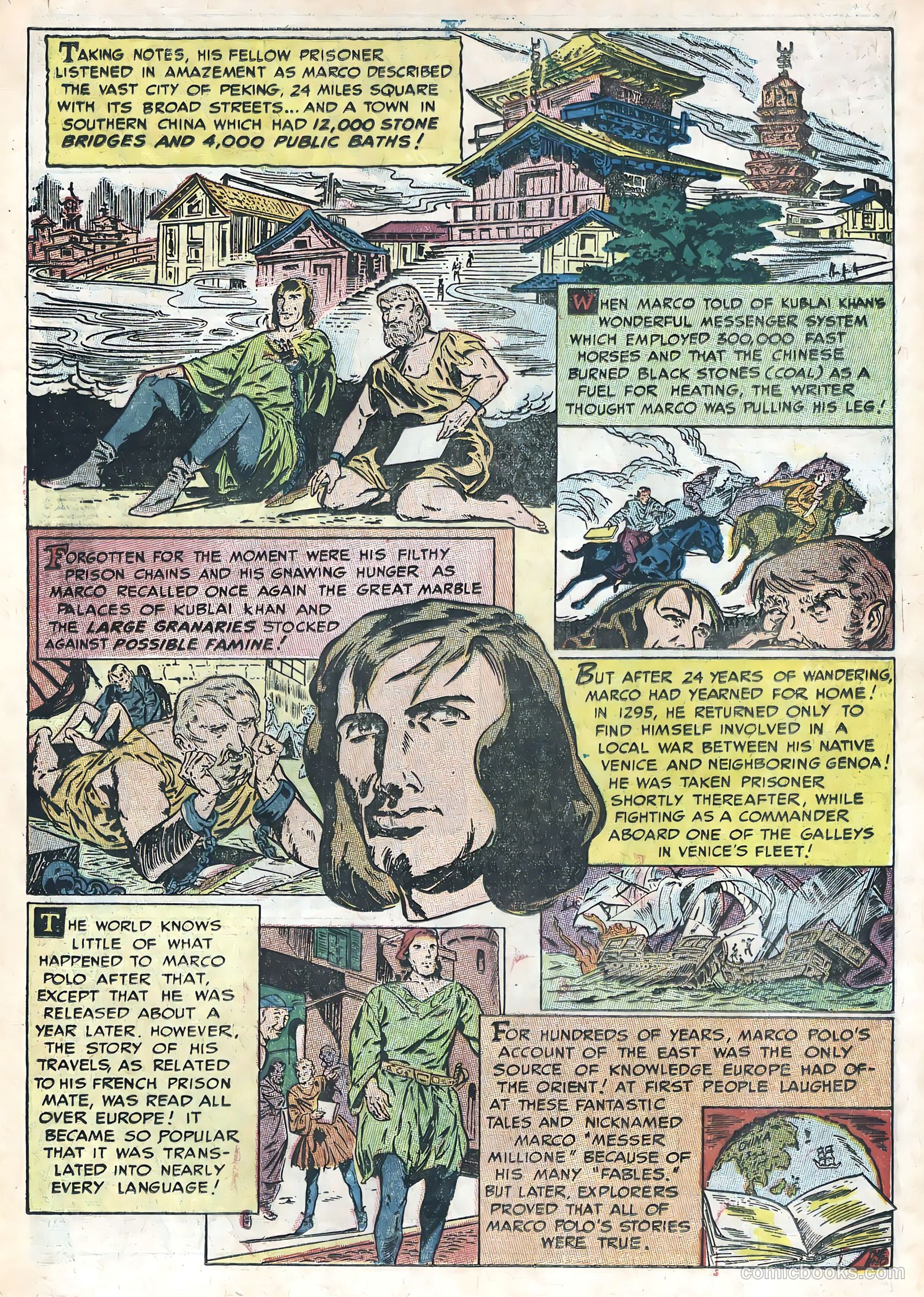 Great Exploits #1 (1957) — page 16 of 36