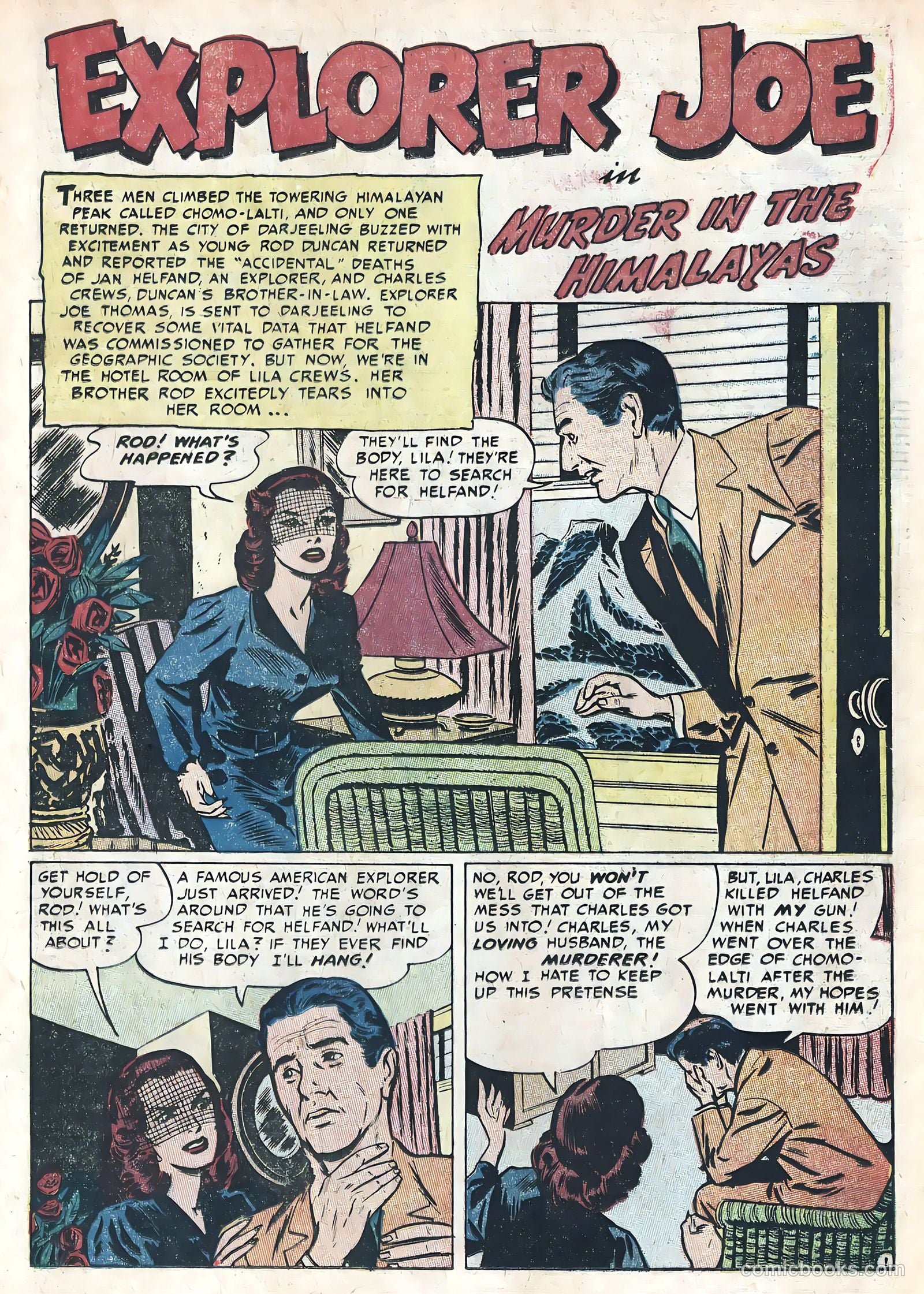 Great Exploits #1 (1957) — page 17 of 36