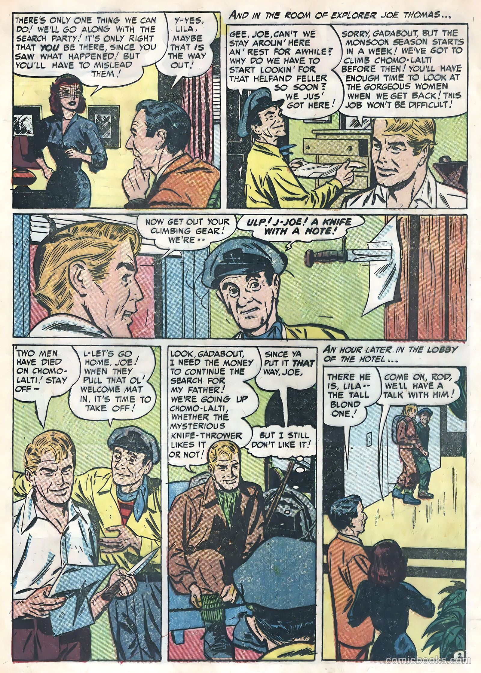 Great Exploits #1 (1957) — page 18 of 36