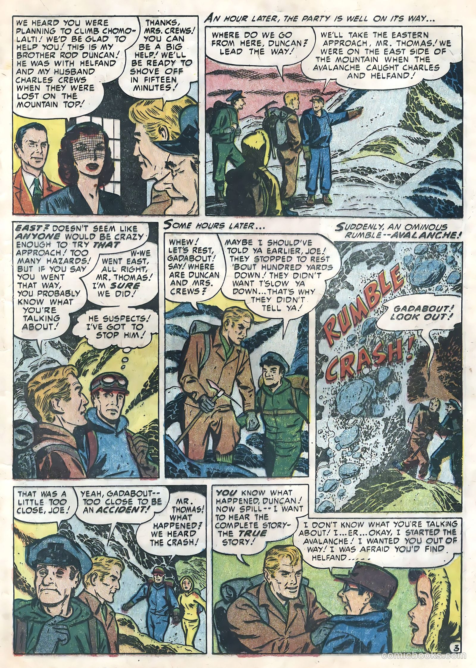Great Exploits #1 (1957) — page 19 of 36