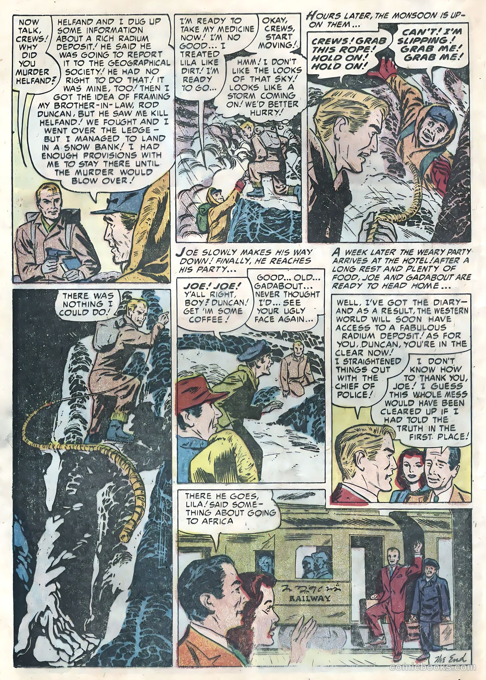 Great Exploits #1 (1957) — page 22 of 36