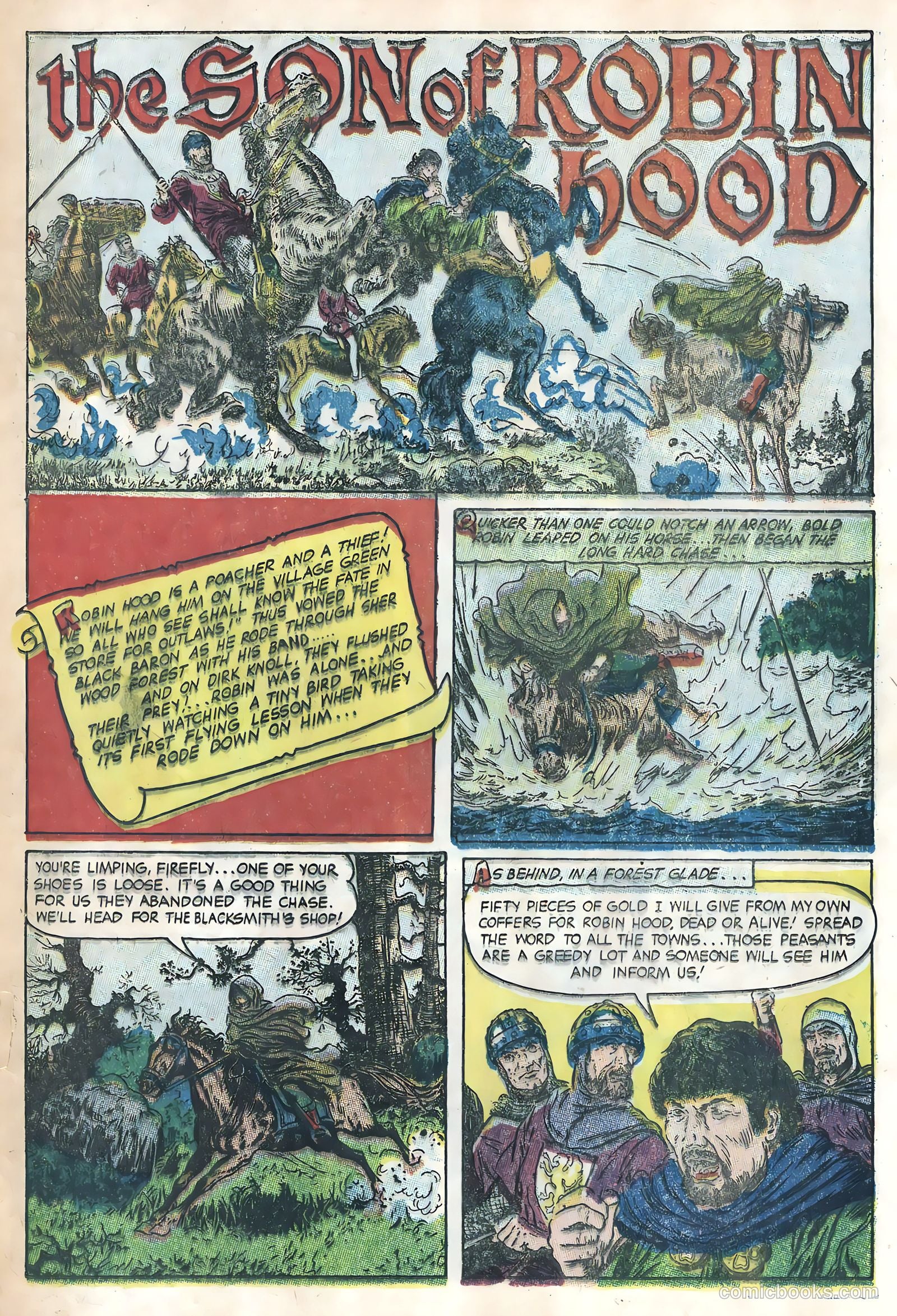 Great Exploits #1 (1957) — page 23 of 36