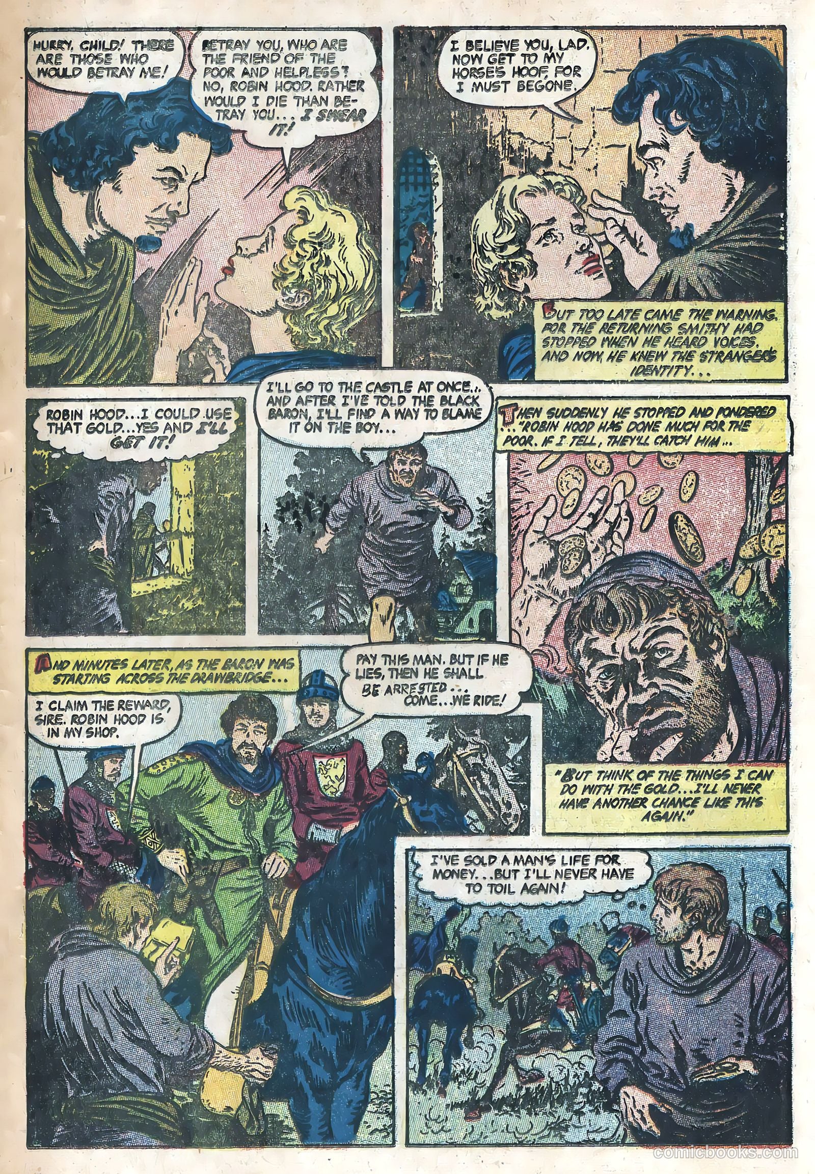 Great Exploits #1 (1957) — page 25 of 36