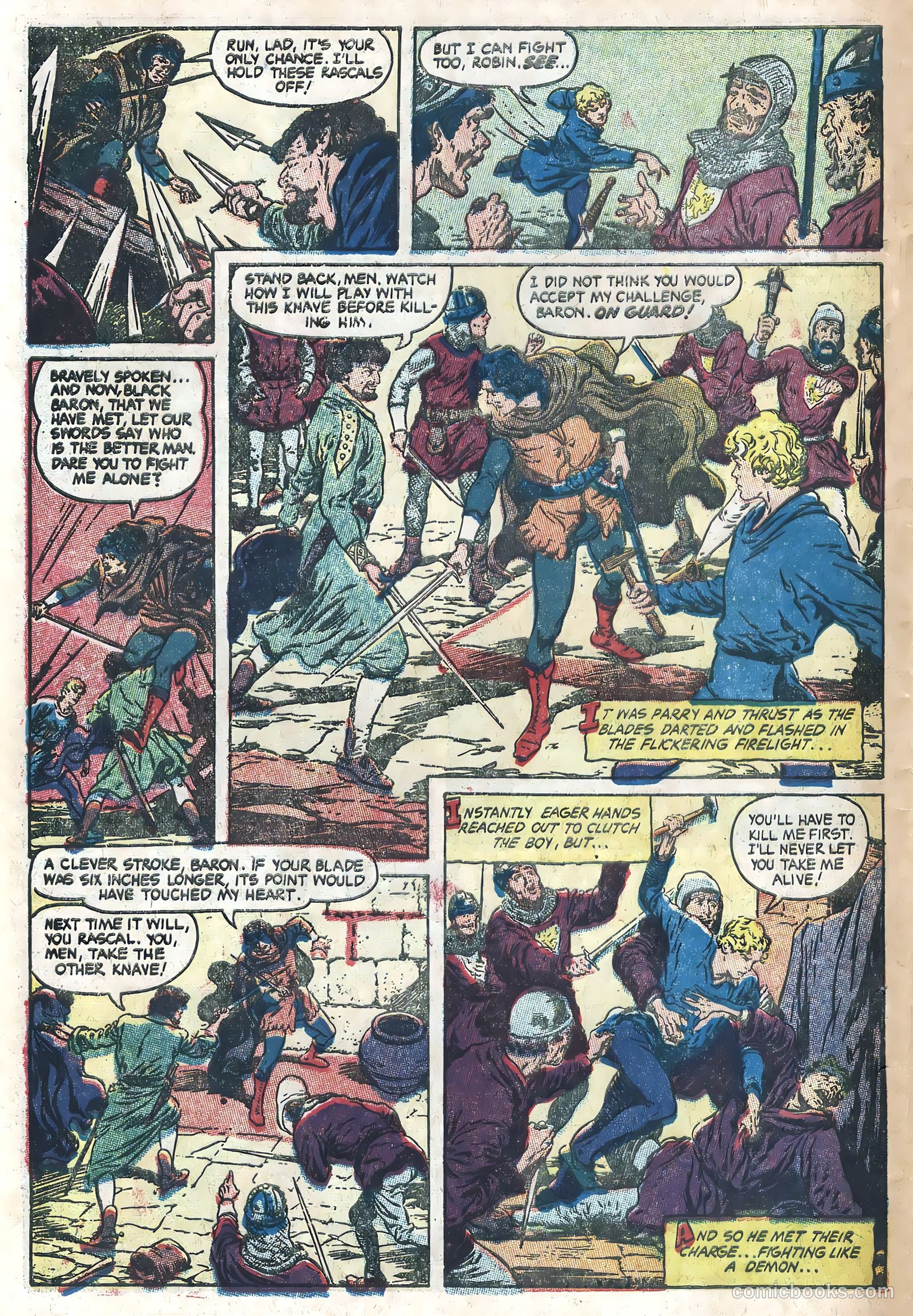 Great Exploits #1 (1957) — page 28 of 36