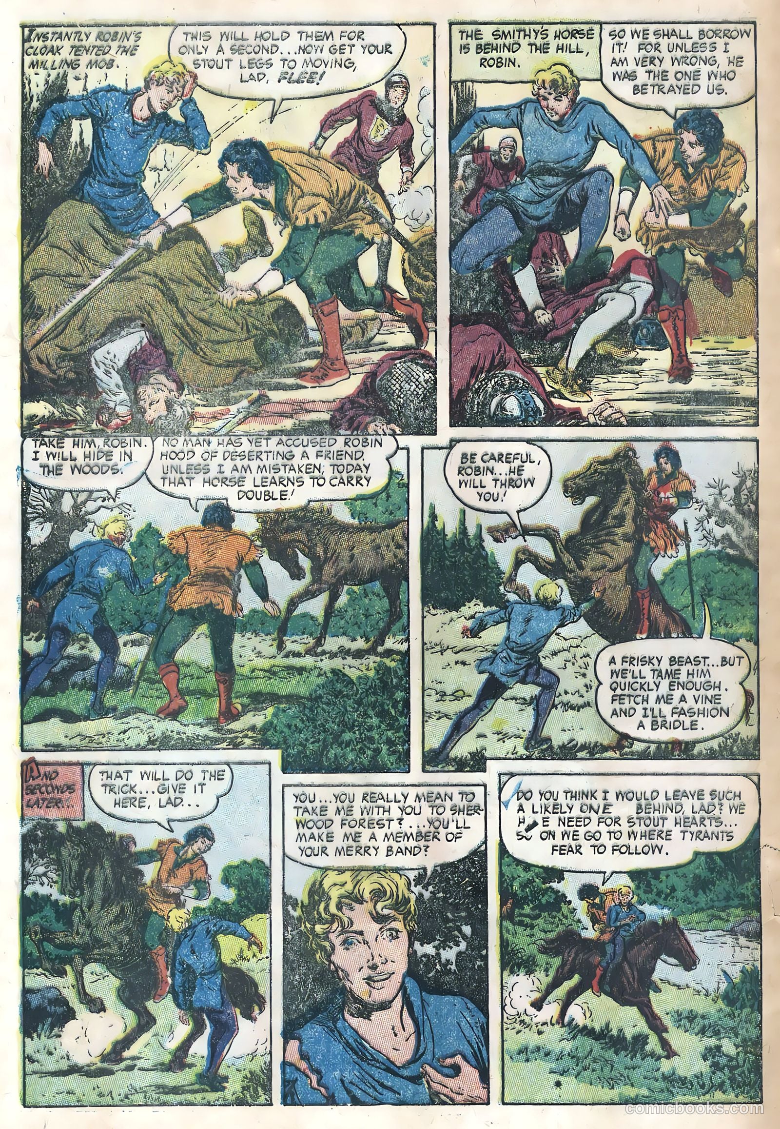 Great Exploits #1 (1957) — page 30 of 36