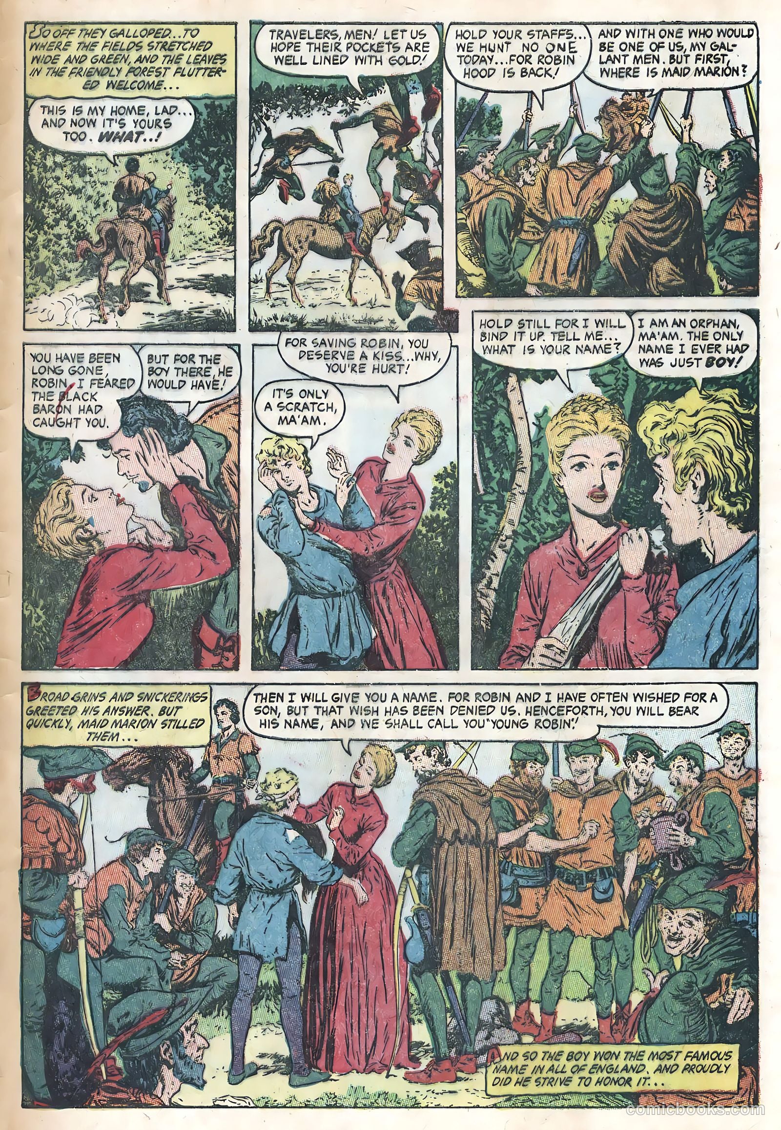Great Exploits #1 (1957) — page 31 of 36