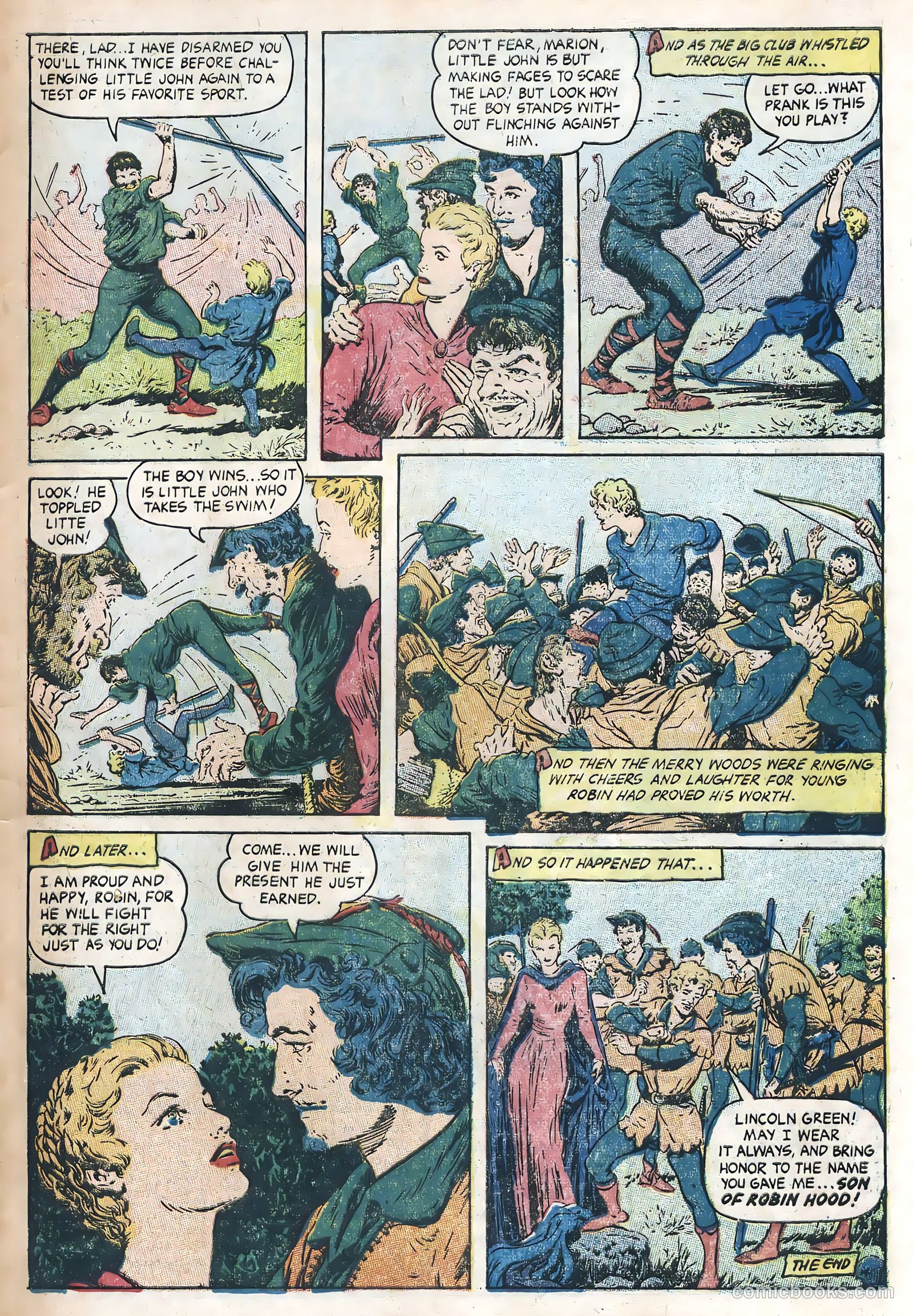 Great Exploits #1 (1957) — page 33 of 36