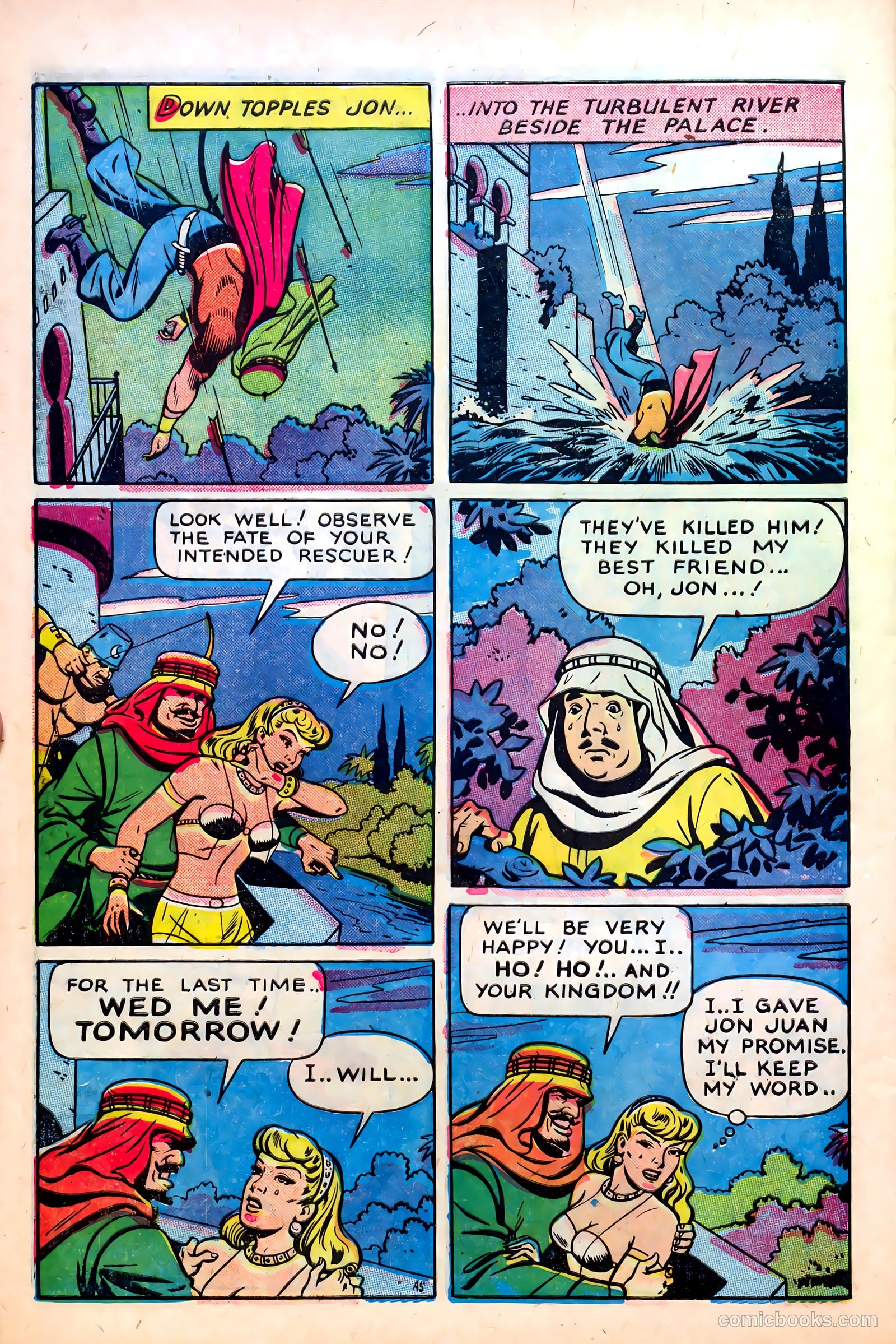 Great Lover Romances #1 (1951) — page 28 of 36