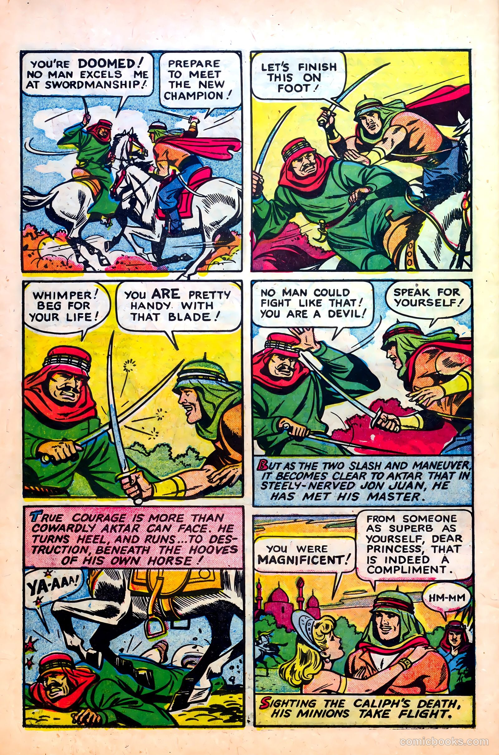 Great Lover Romances #1 (1951) — page 32 of 36