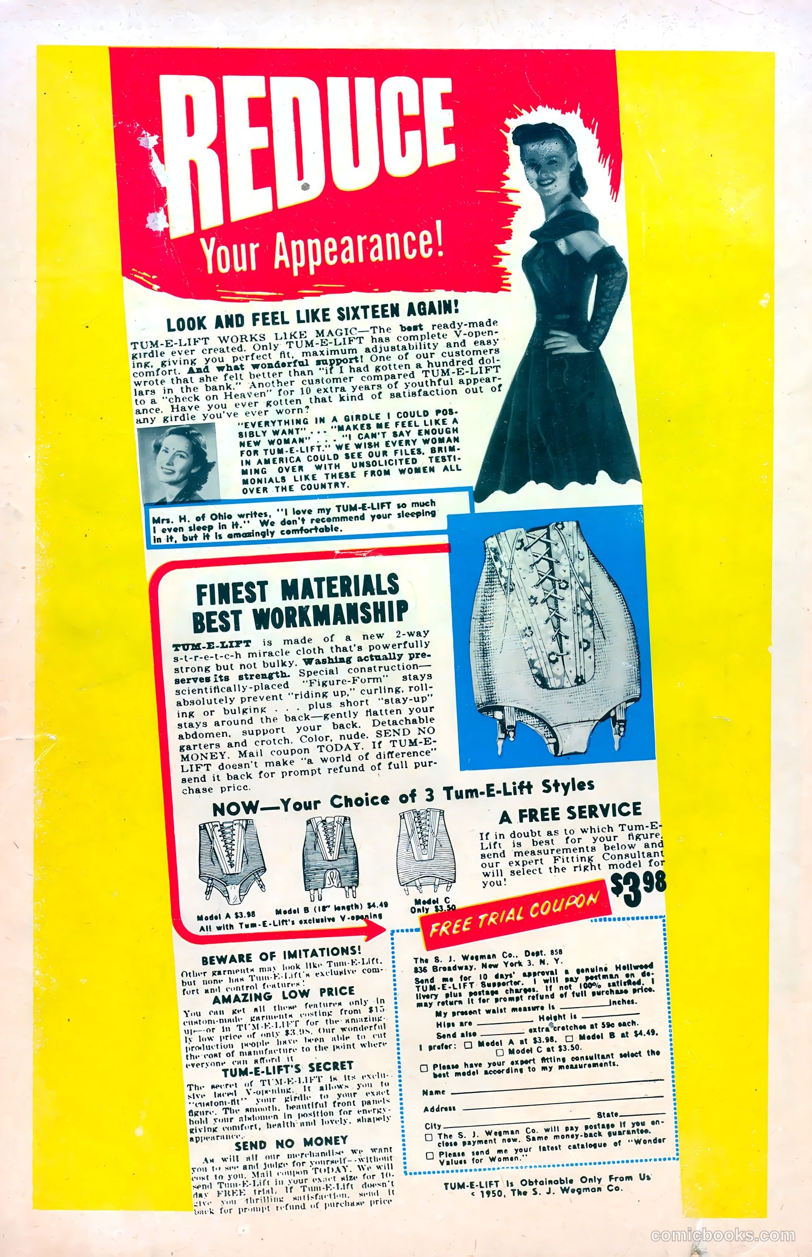 Great Lover Romances #1 (1951) — page 36 of 36
