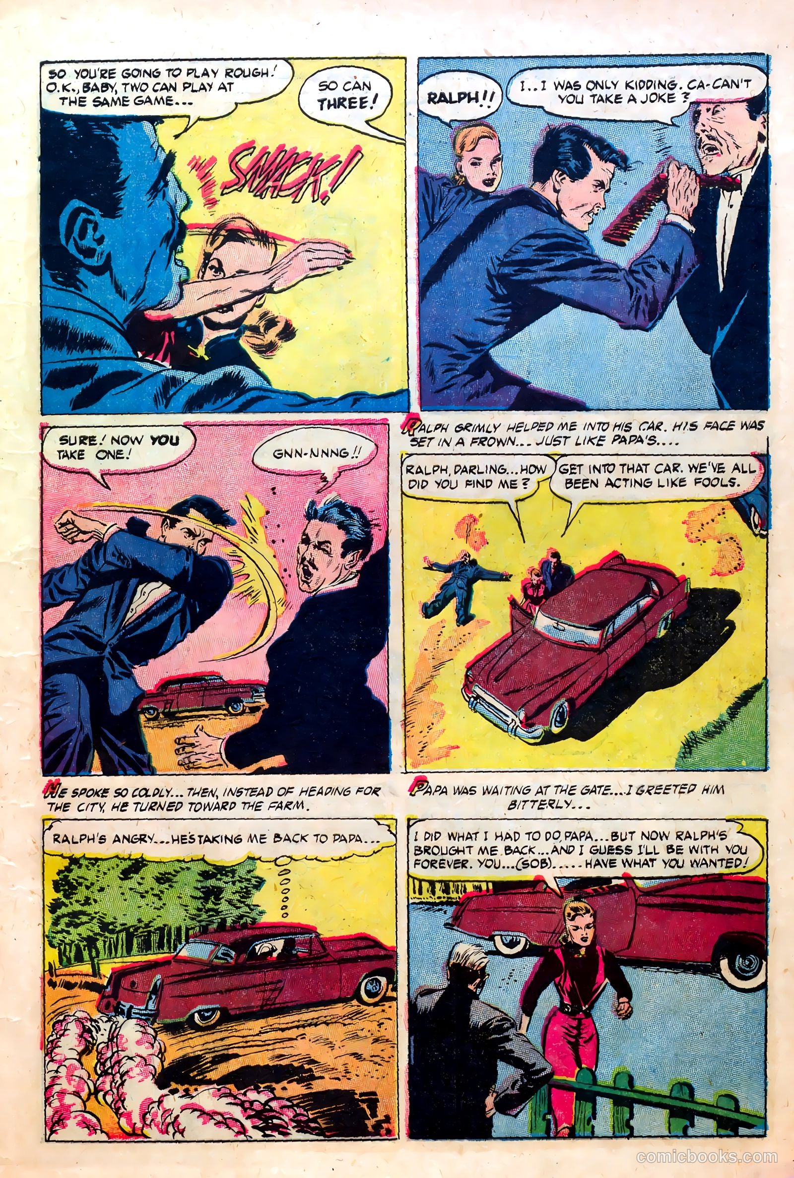 Great Lover Romances #10 (1953) — page 9 of 36