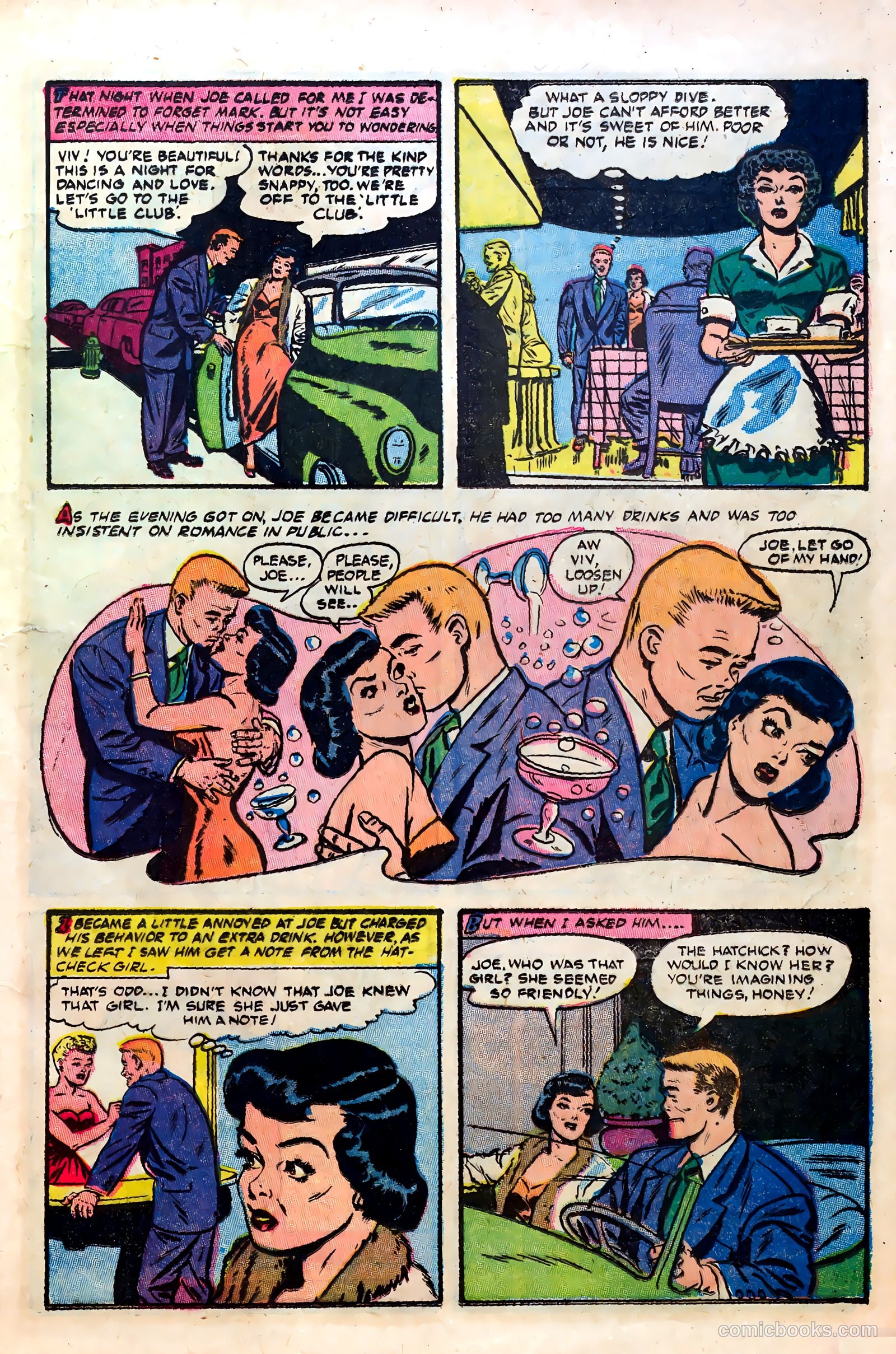 Great Lover Romances #10 (1953) — page 15 of 36