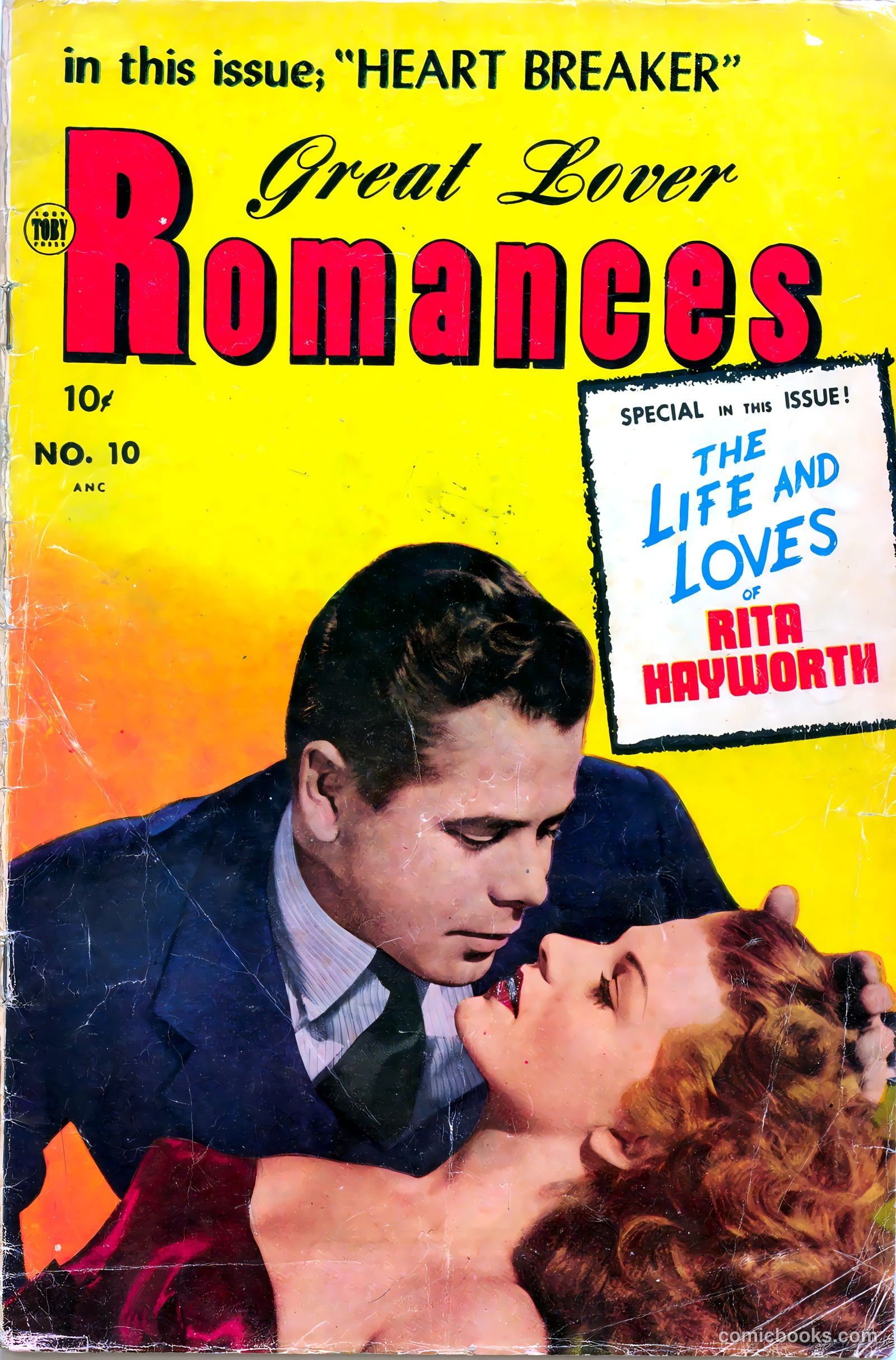 Great Lover Romances #10 cover