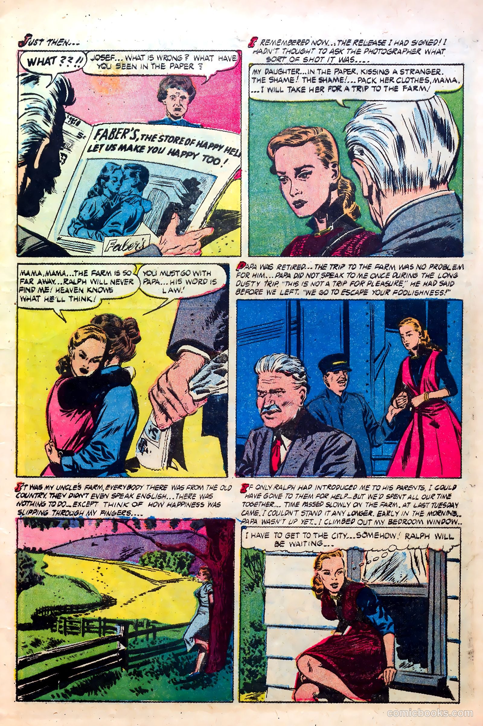 Great Lover Romances #10 (1953) — page 7 of 36