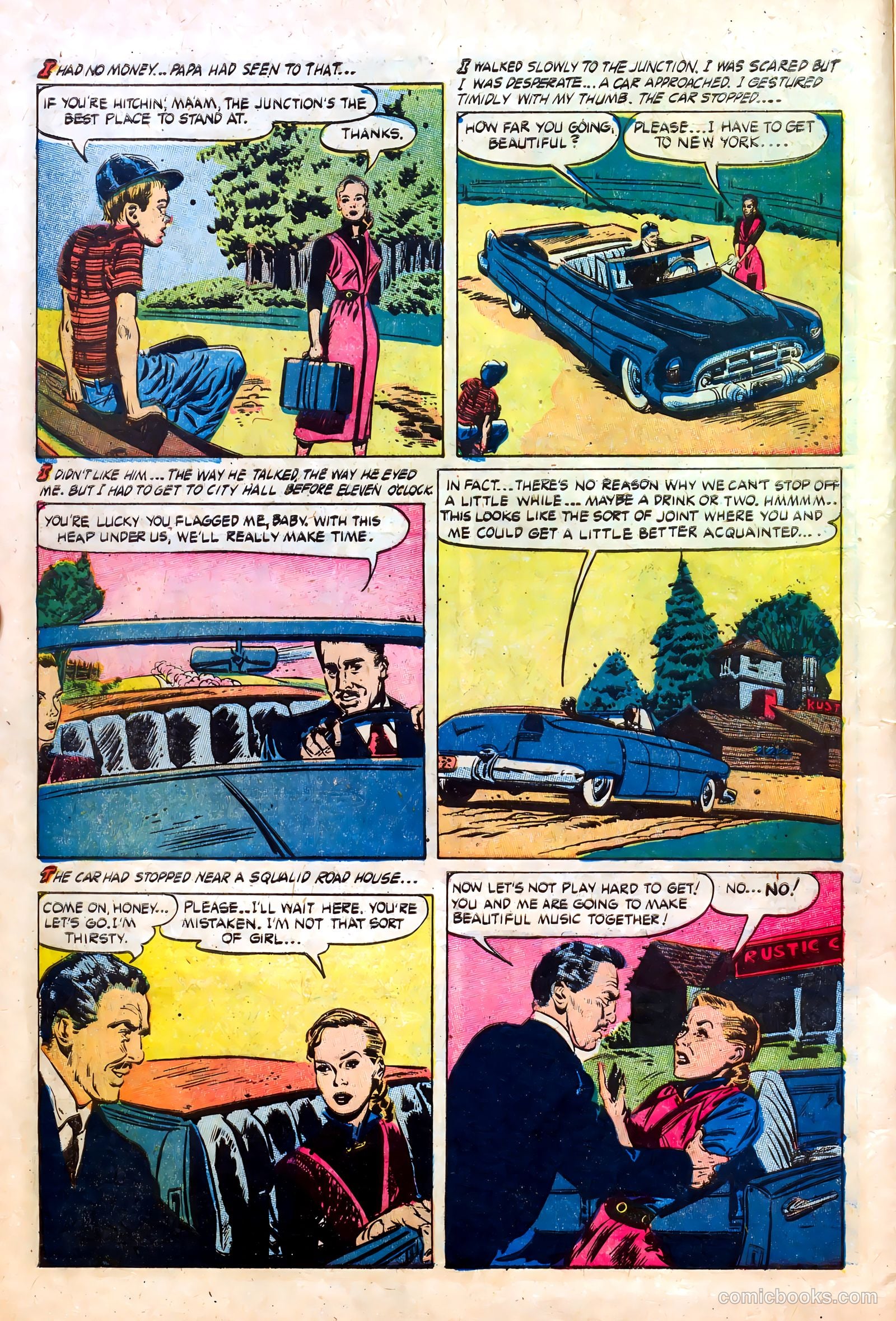 Great Lover Romances #10 (1953) — page 8 of 36
