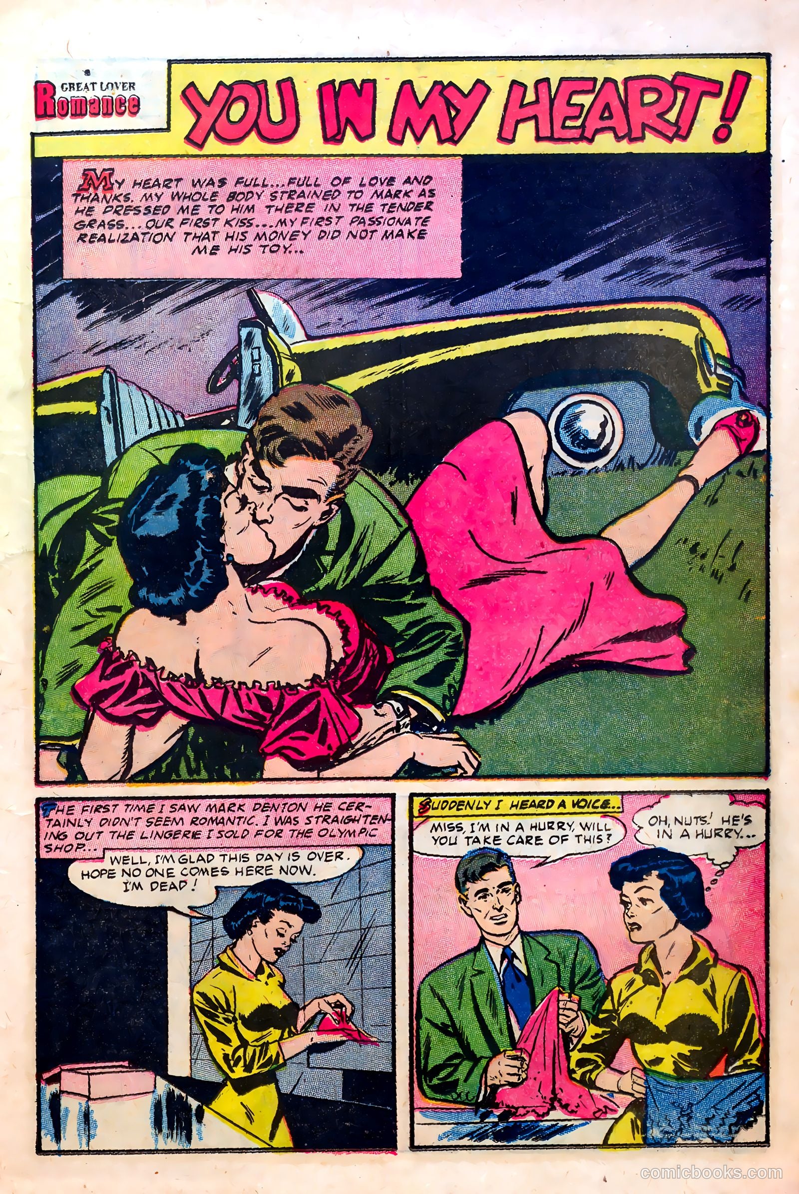 Great Lover Romances #10 (1953) — page 11 of 36