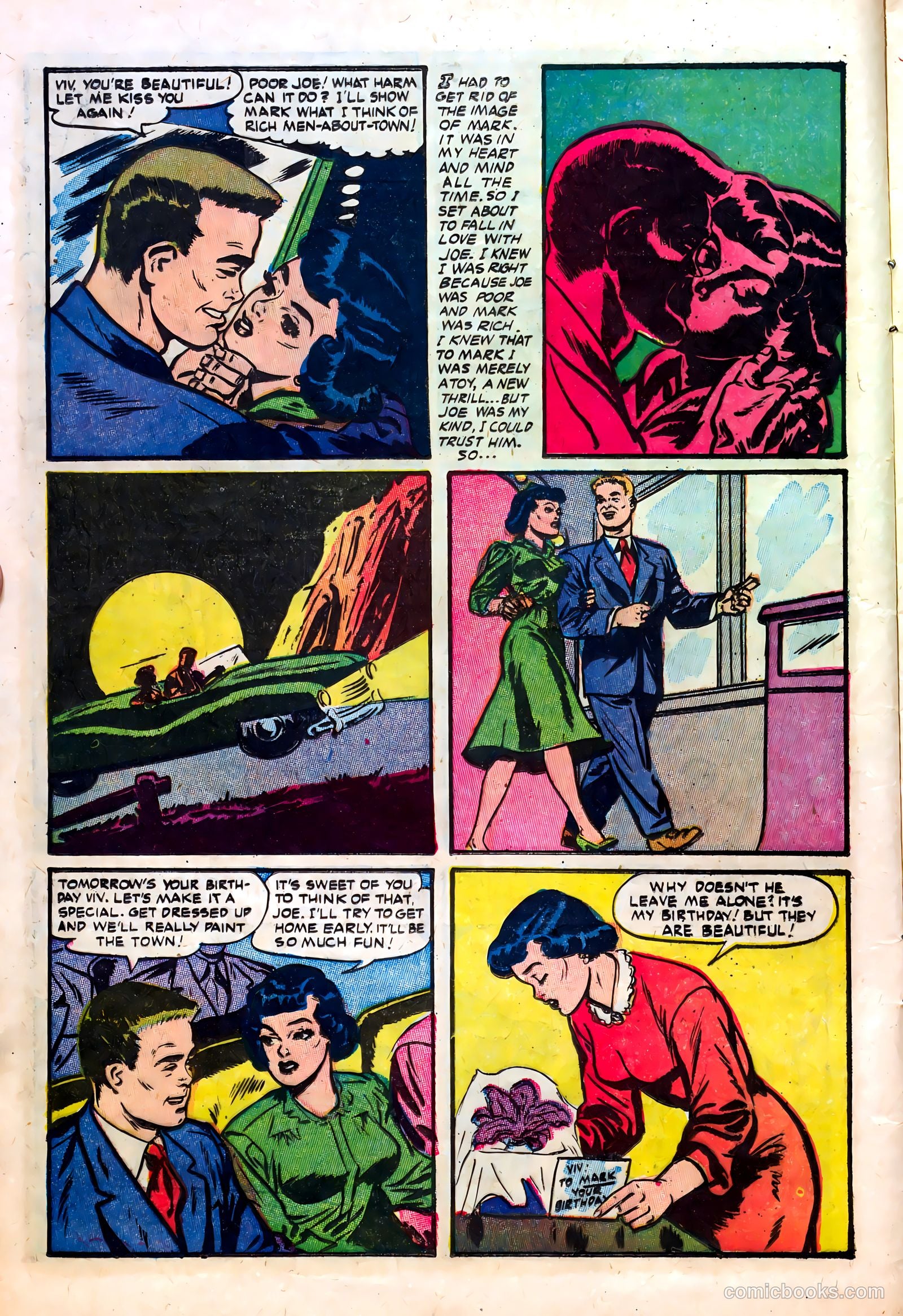 Great Lover Romances #10 (1953) — page 14 of 36