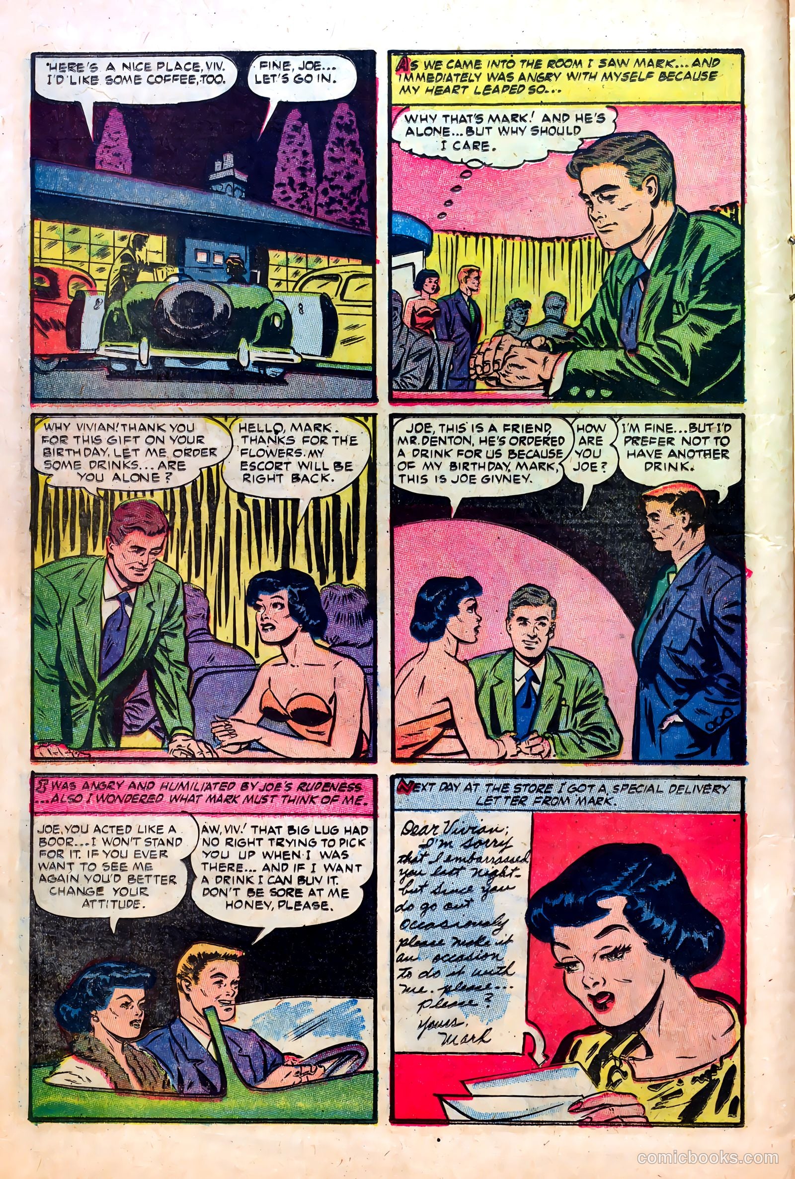Great Lover Romances #10 (1953) — page 16 of 36