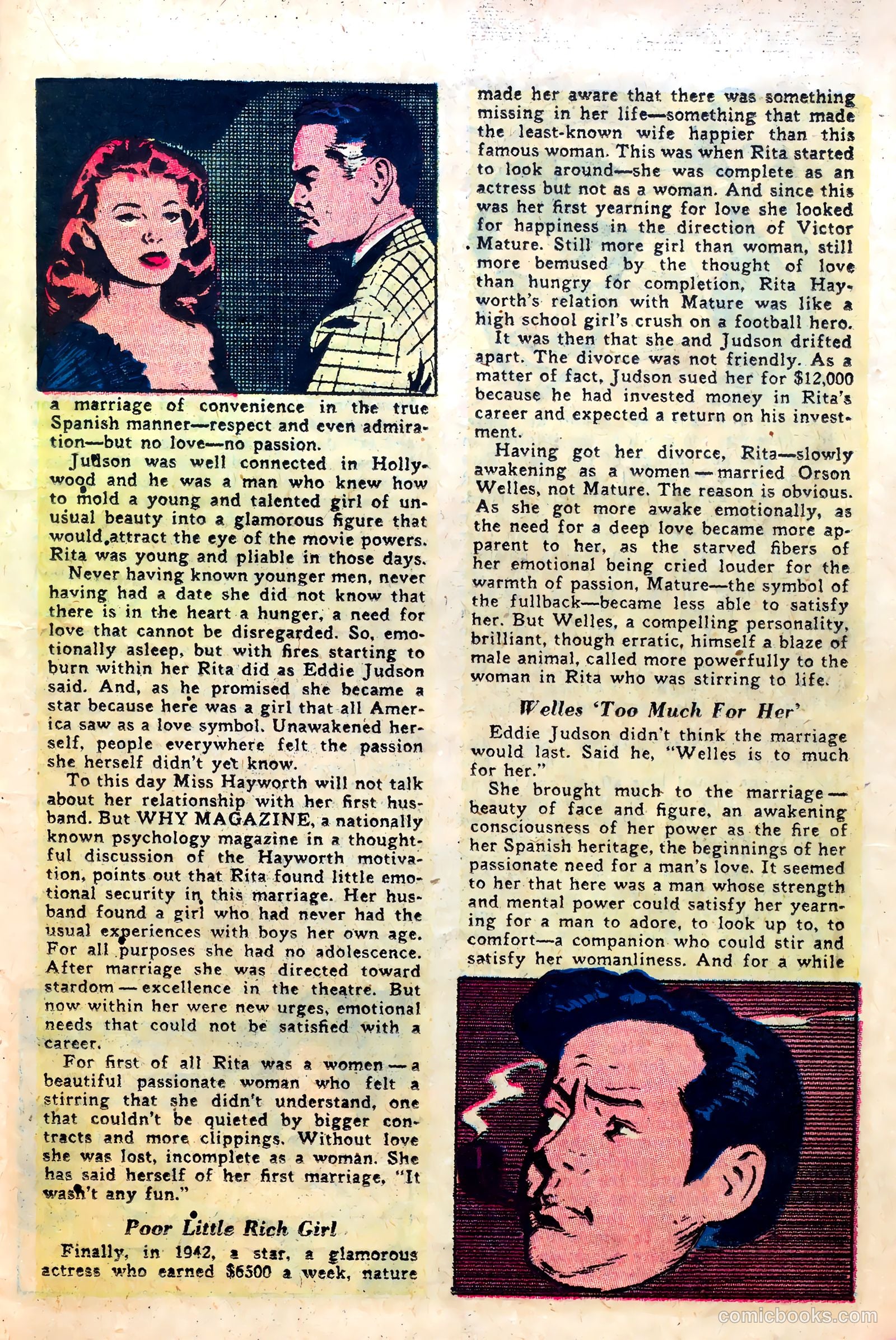 Great Lover Romances #10 (1953) — page 21 of 36