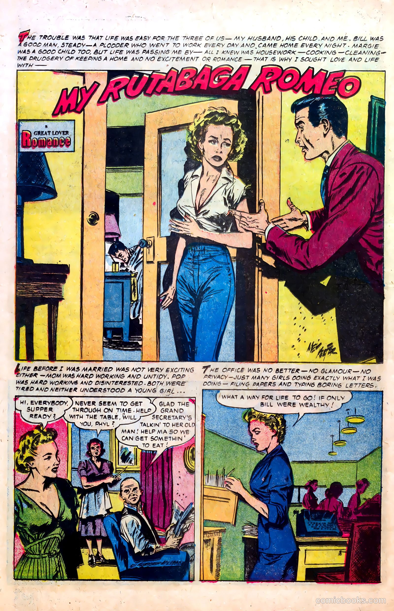 Great Lover Romances #10 (1953) — page 24 of 36