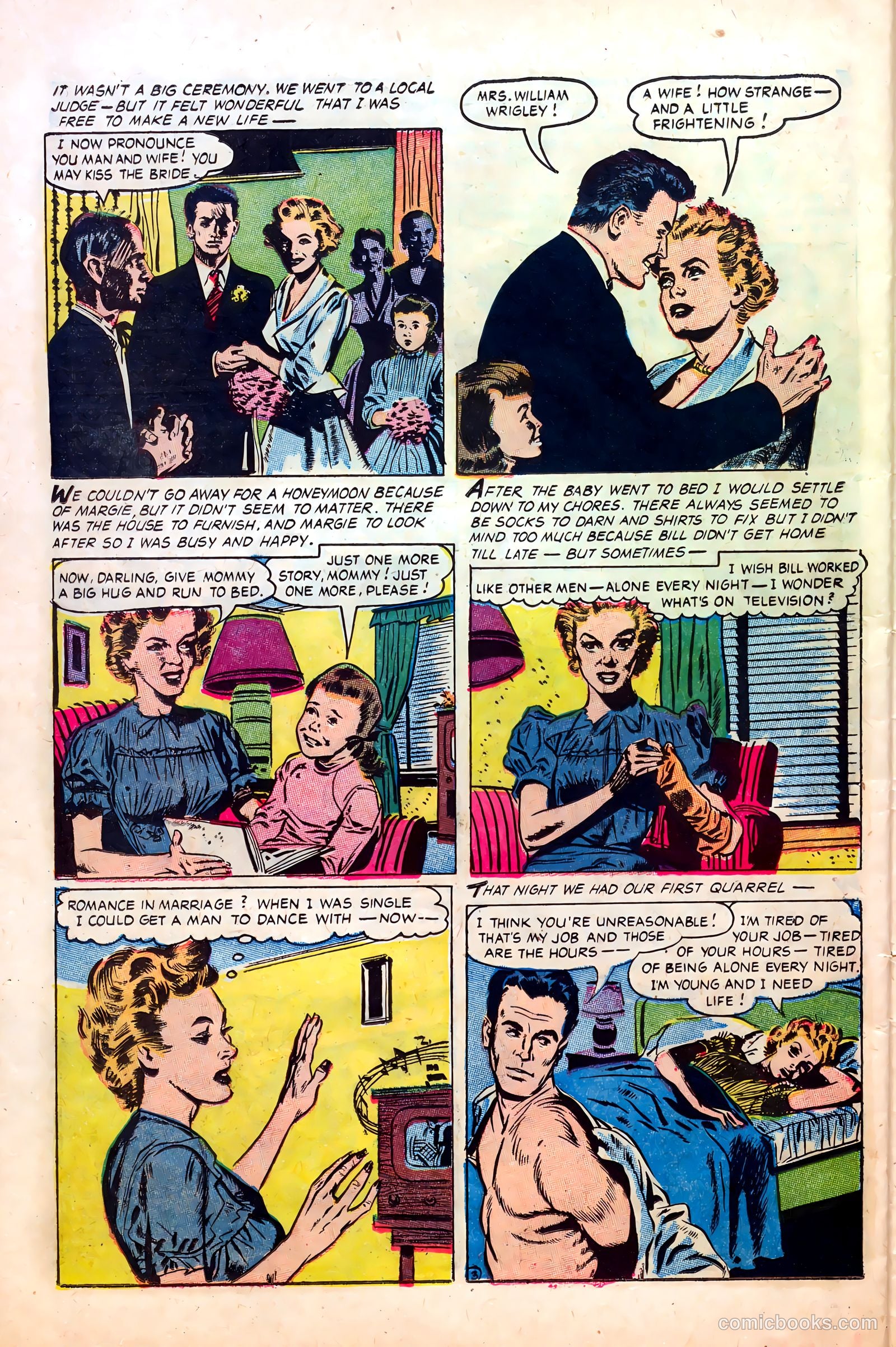 Great Lover Romances #10 (1953) — page 26 of 36