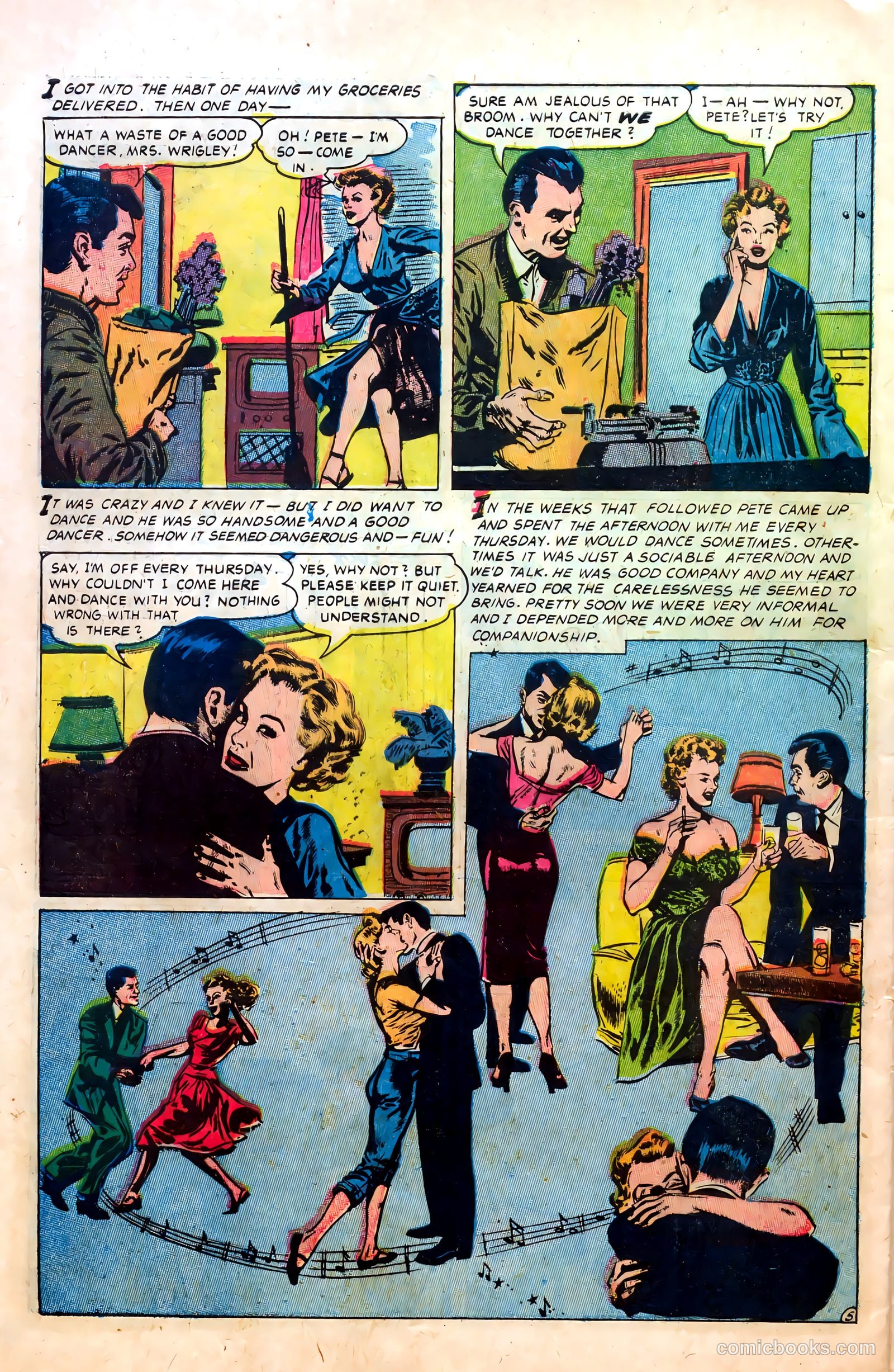 Great Lover Romances #10 (1953) — page 28 of 36