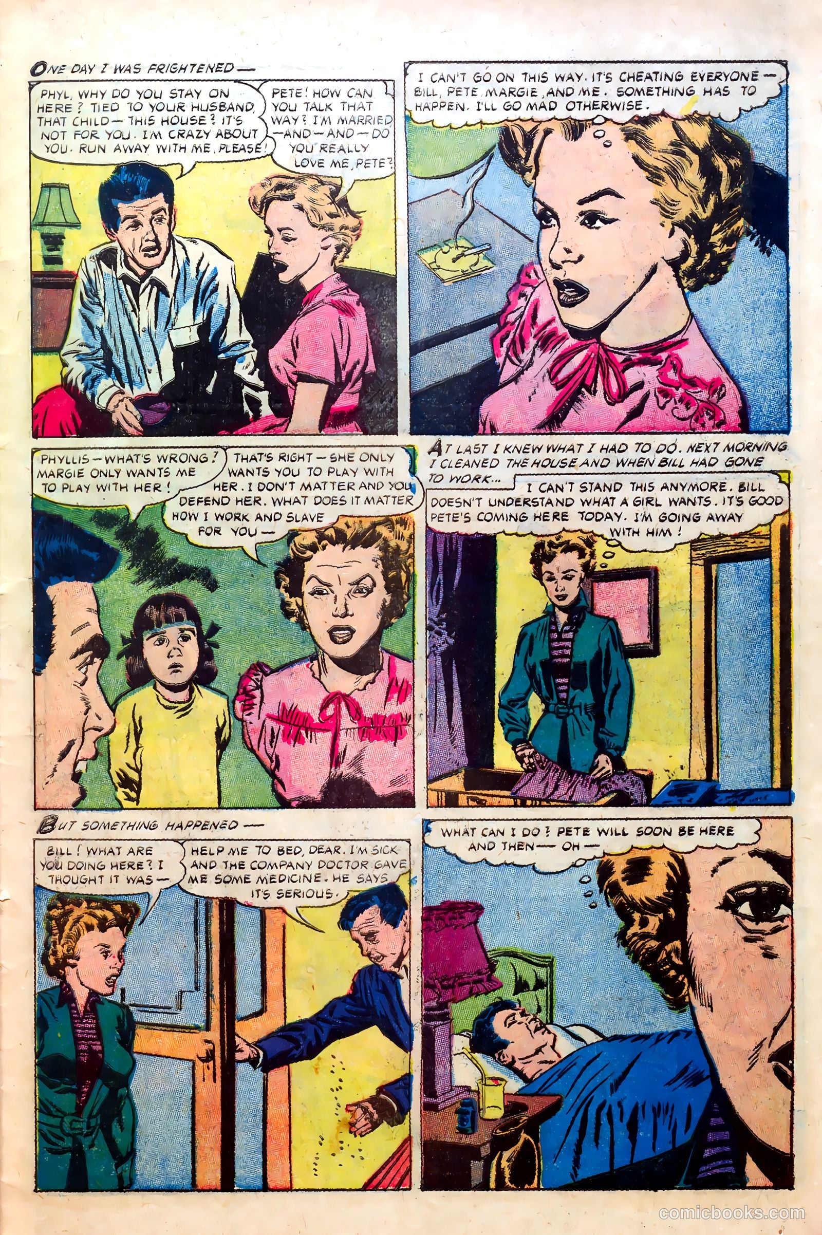 Great Lover Romances #10 (1953) — page 29 of 36