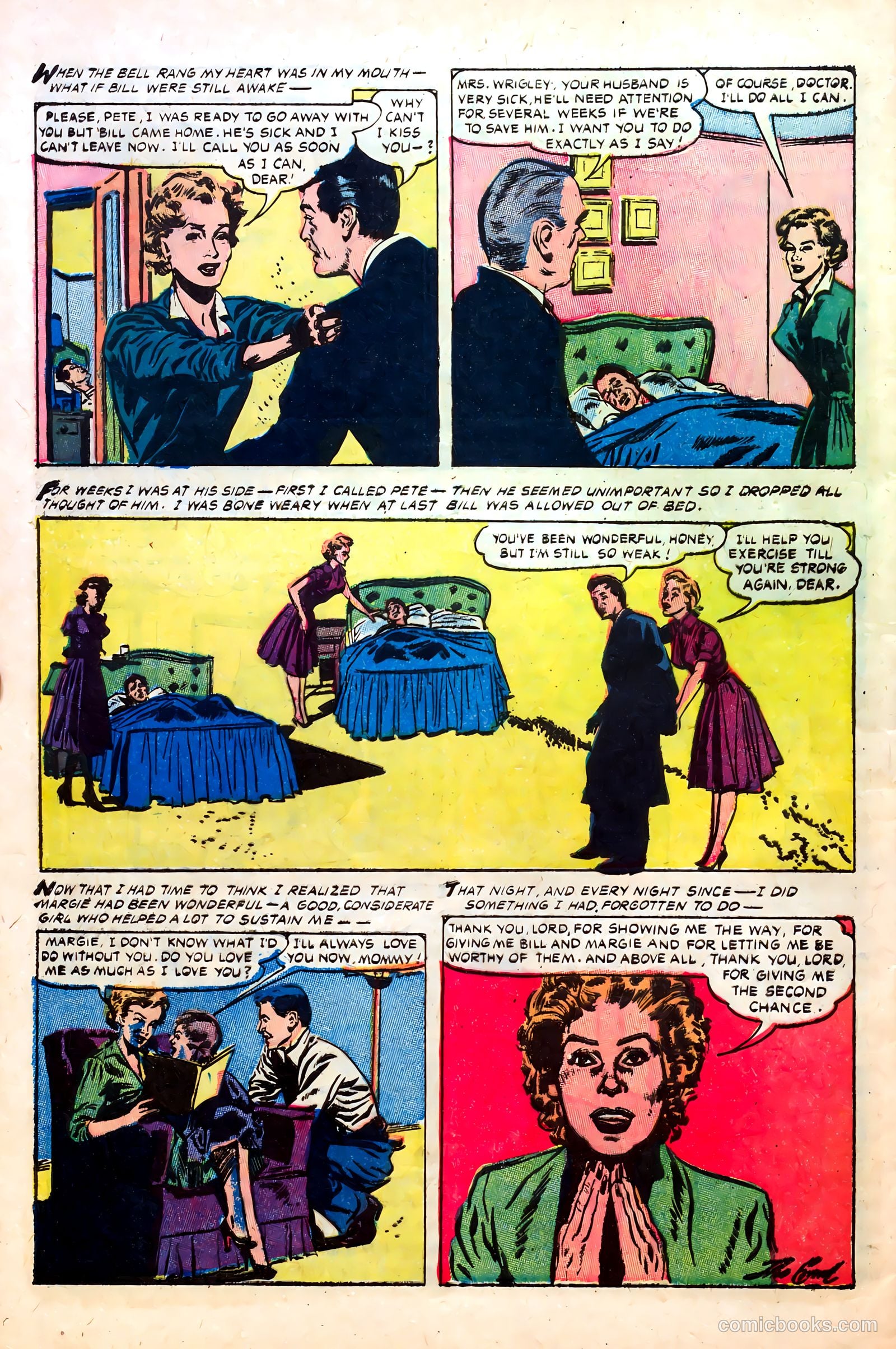 Great Lover Romances #10 (1953) — page 30 of 36