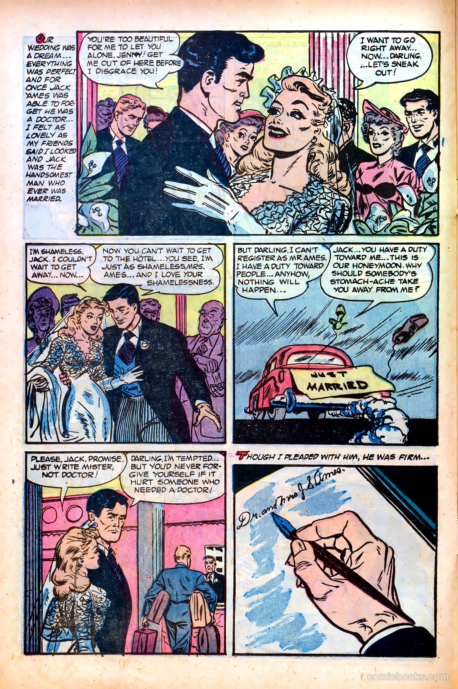 Great Lover Romances #11 (1953) — page 12 of 36