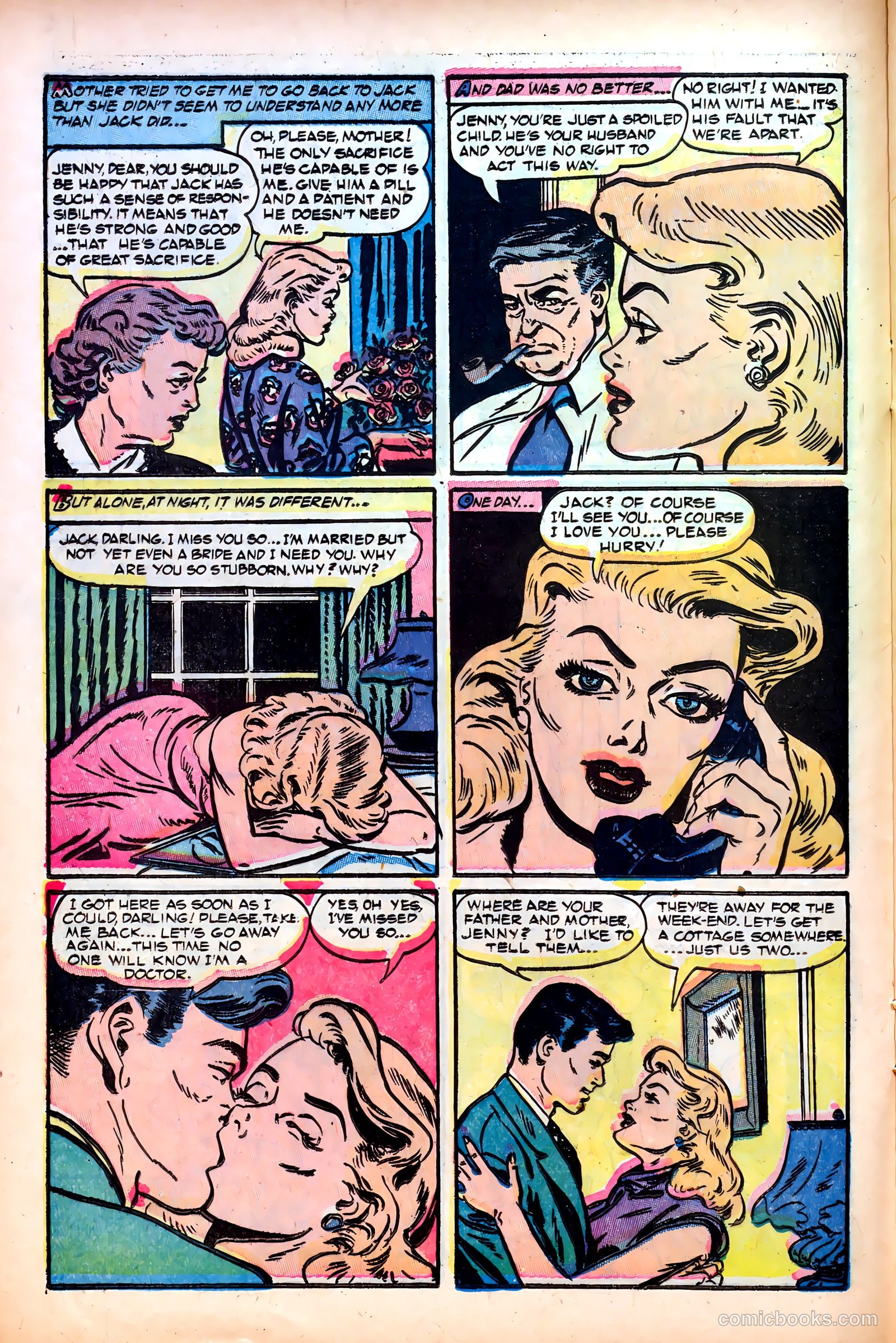 Great Lover Romances #11 (1953) — page 14 of 36