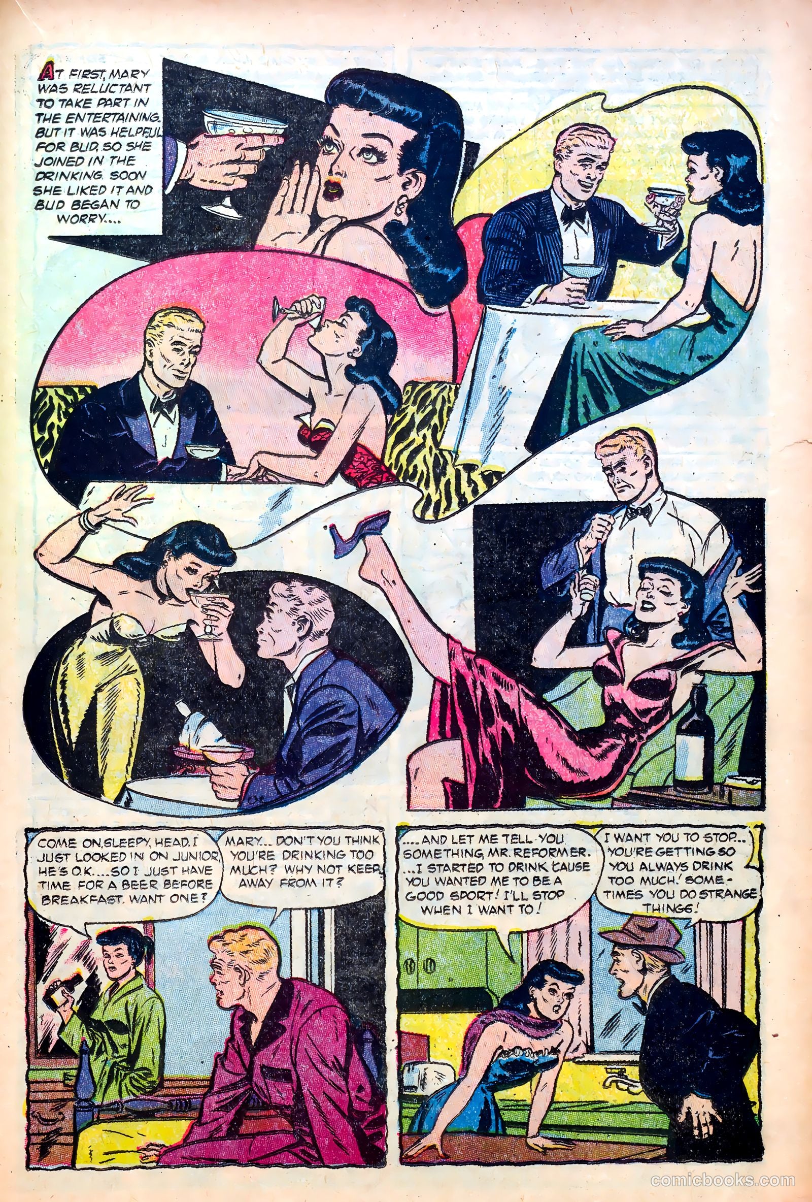 Great Lover Romances #11 (1953) — page 21 of 36