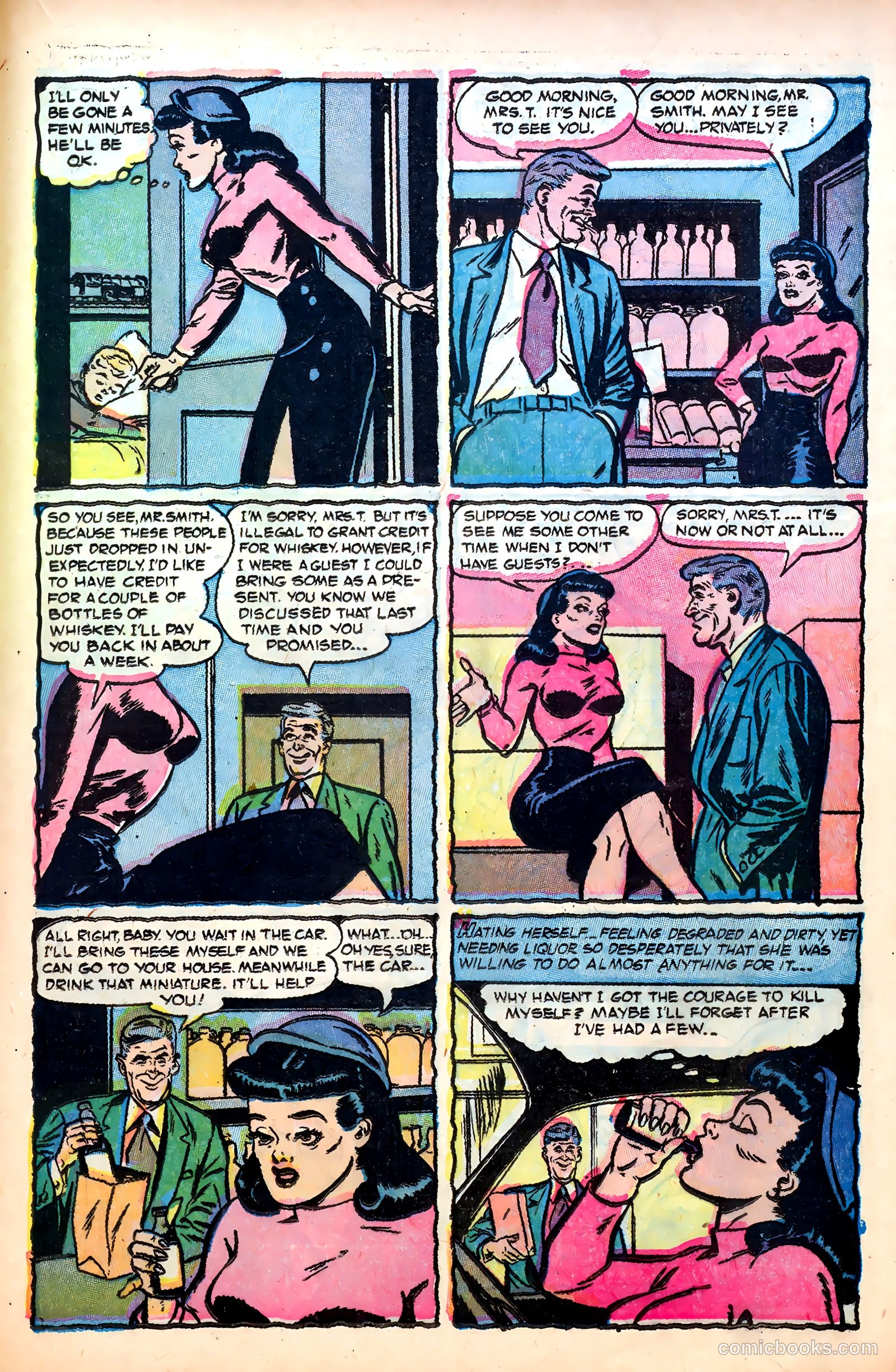 Great Lover Romances #11 (1953) — page 23 of 36
