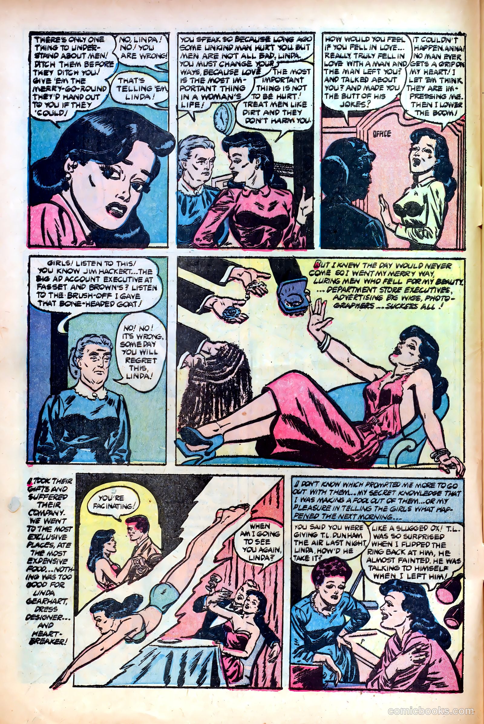 Great Lover Romances #11 (1953) — page 6 of 36