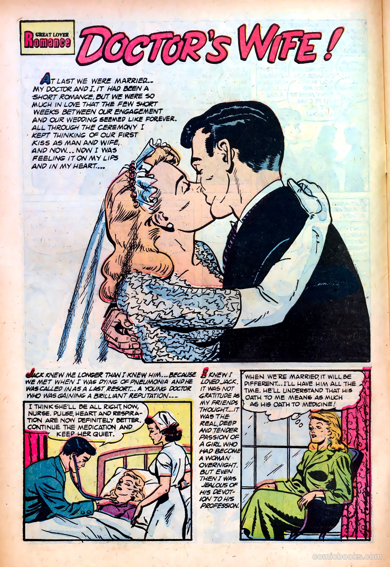 Great Lover Romances #11 (1953) — page 10 of 36