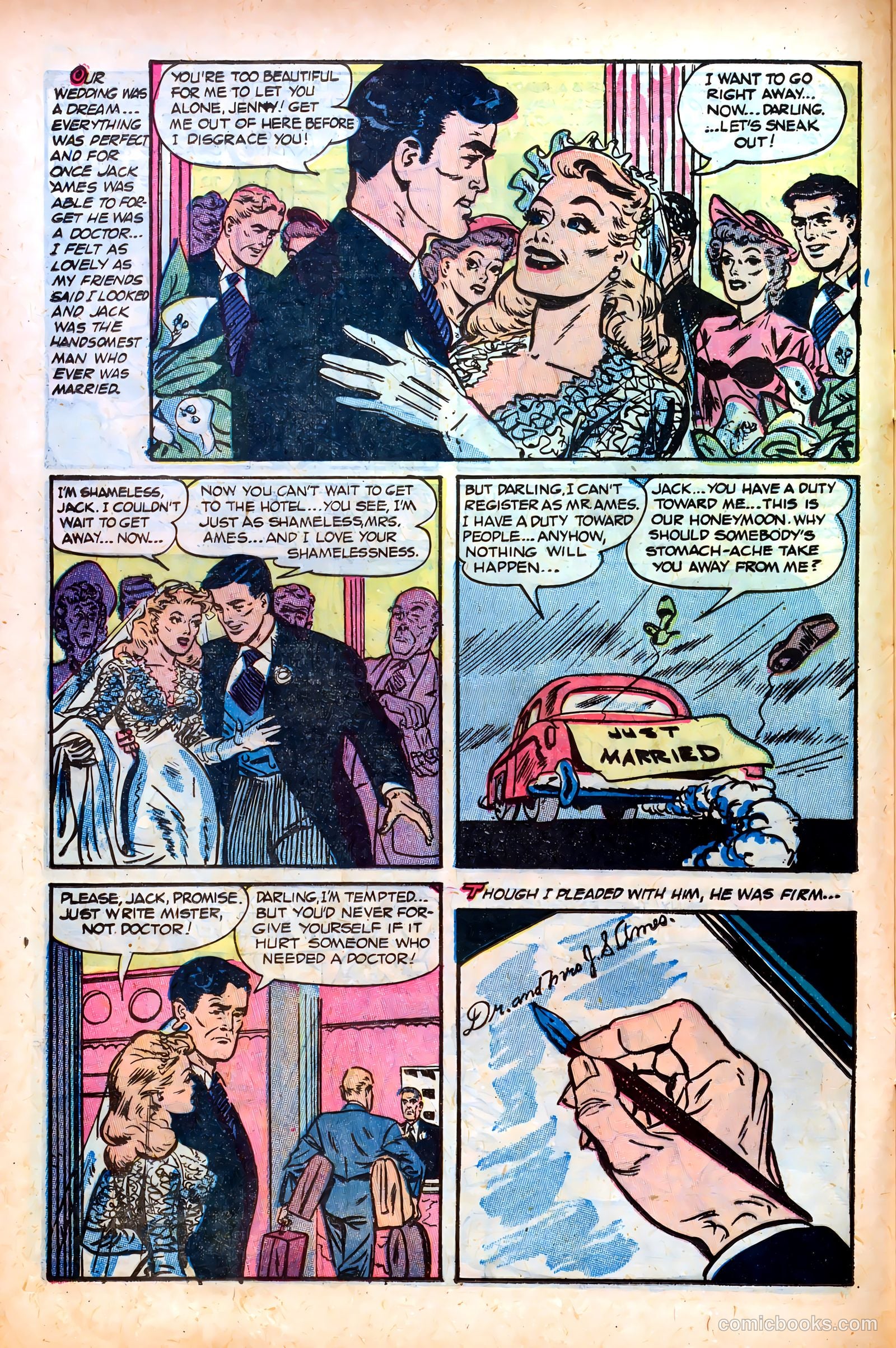 Great Lover Romances #11 (1953) — page 12 of 36