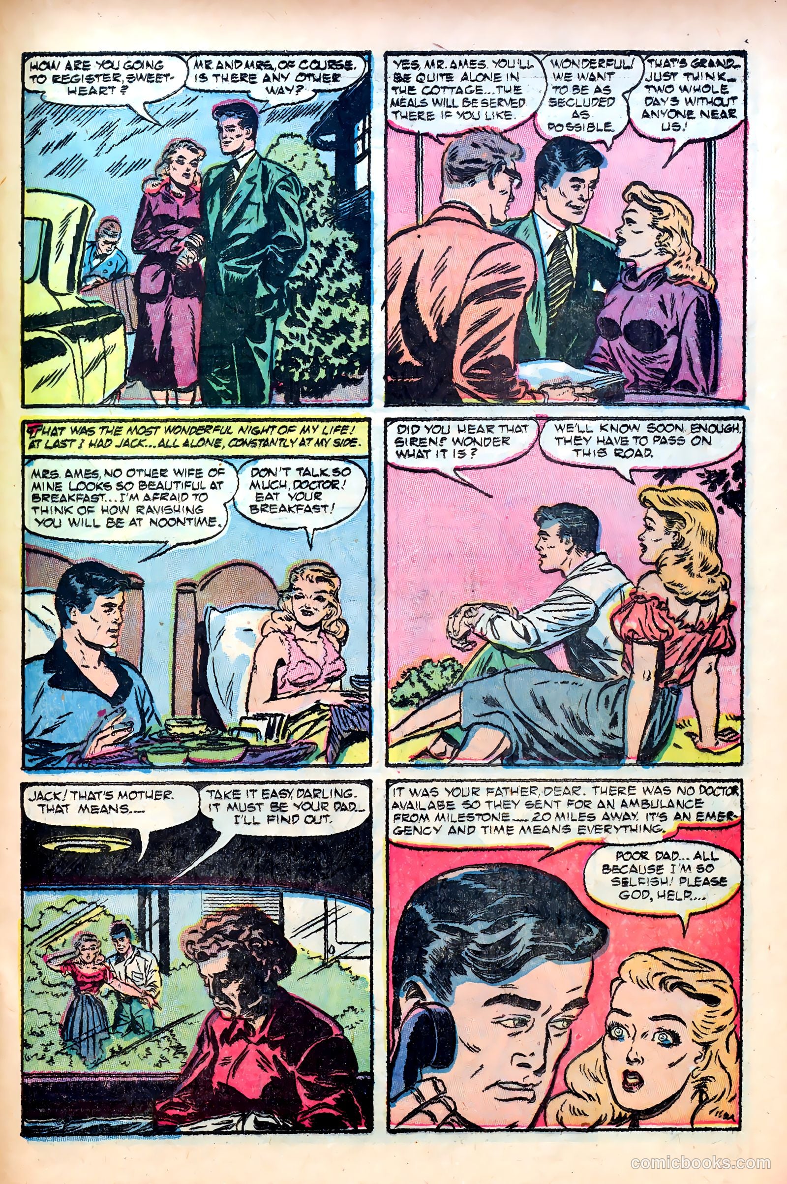 Great Lover Romances #11 (1953) — page 15 of 36