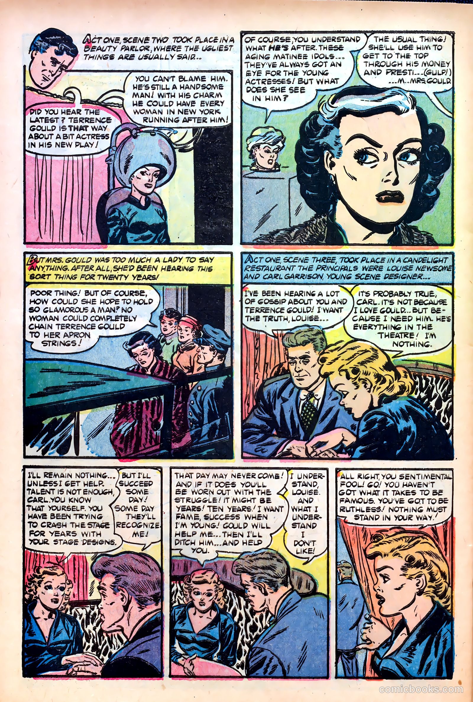 Great Lover Romances #11 (1953) — page 30 of 36