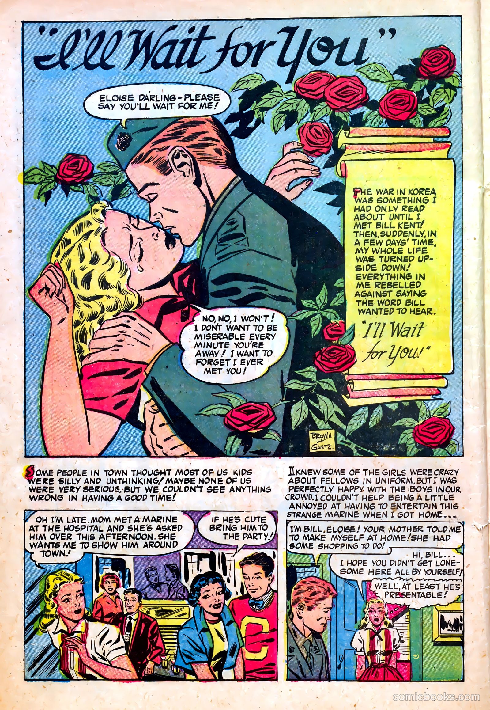Great Lover Romances #12 (1953) — page 4 of 36