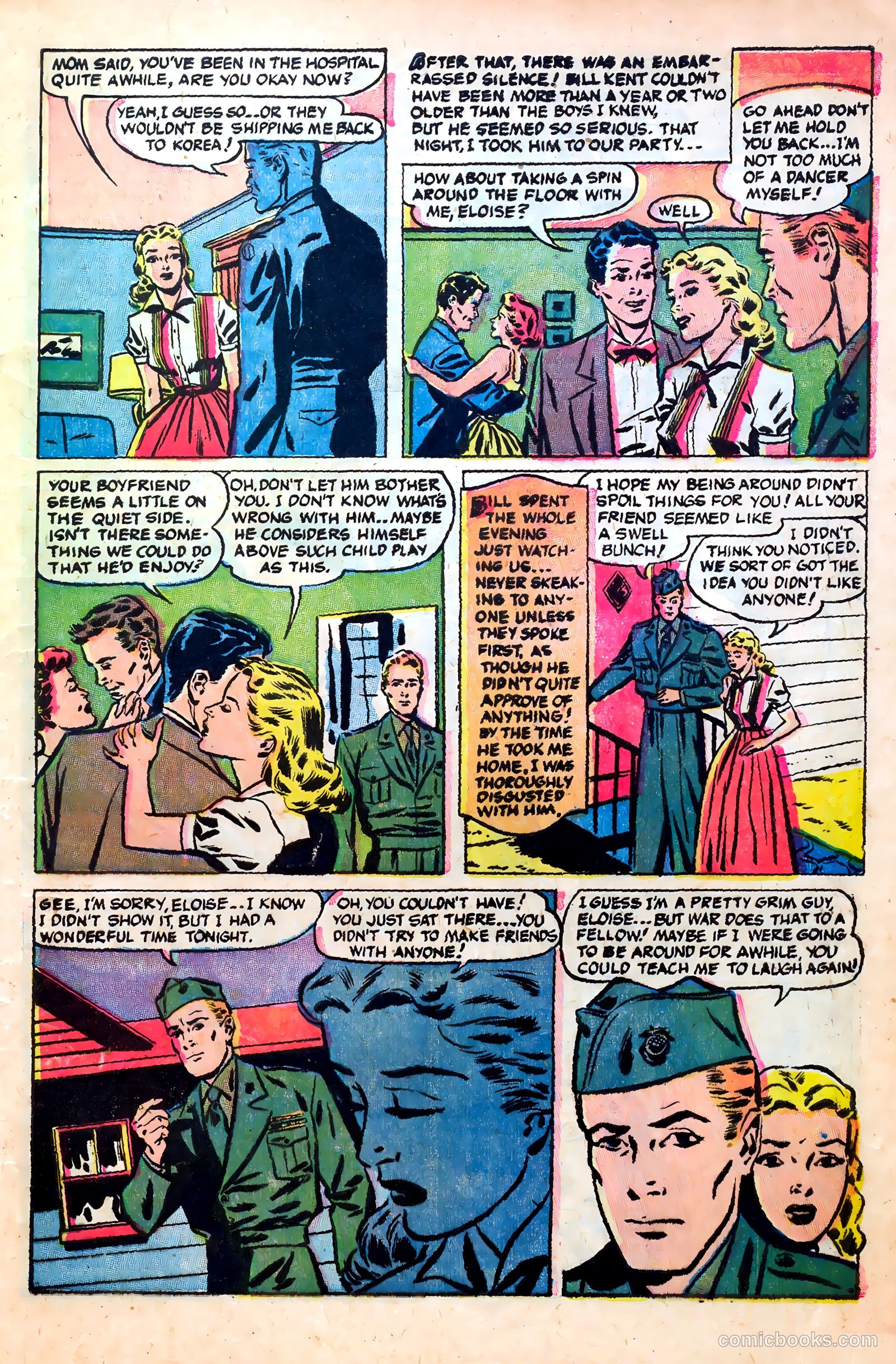 Great Lover Romances #12 (1953) — page 5 of 36