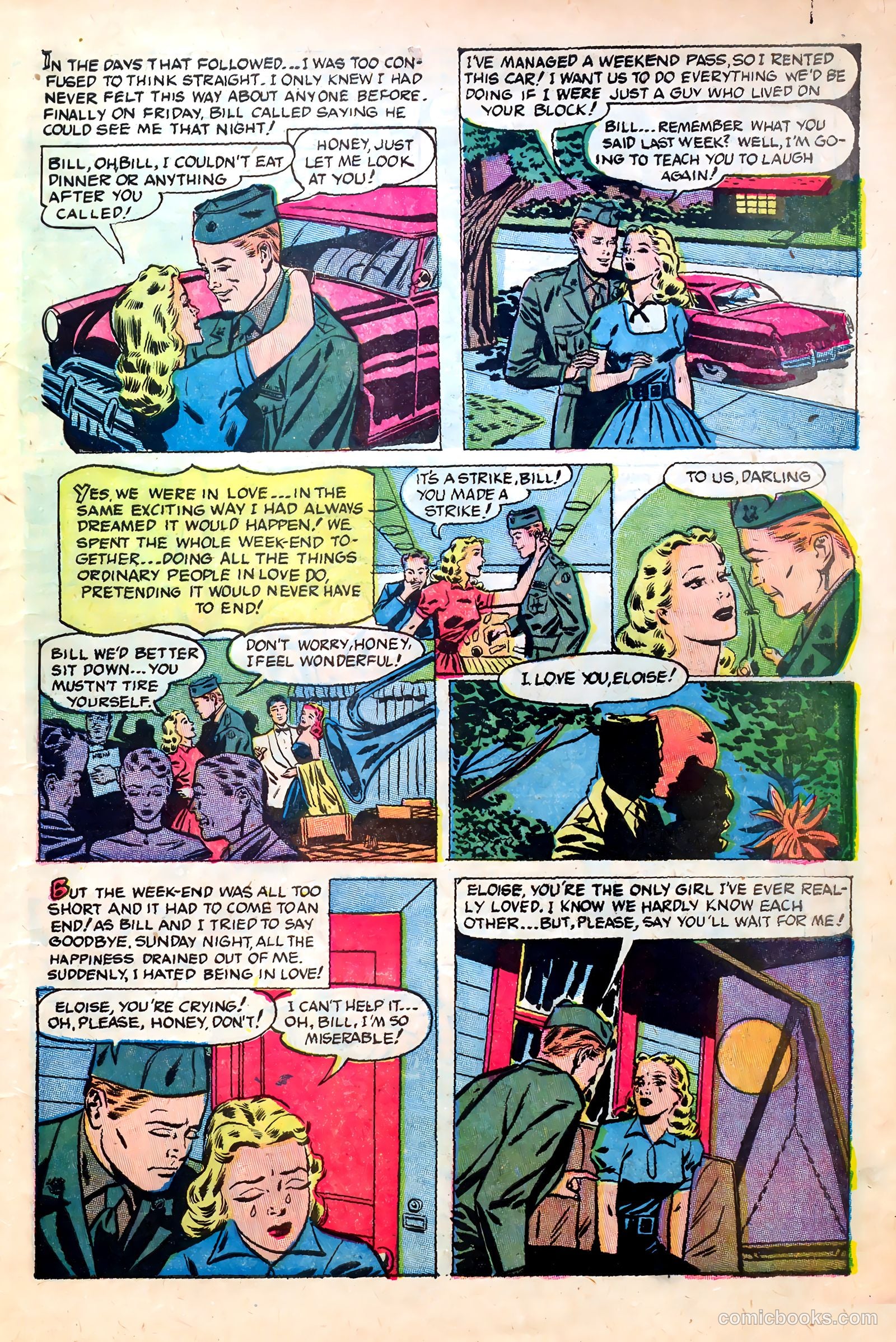 Great Lover Romances #12 (1953) — page 7 of 36