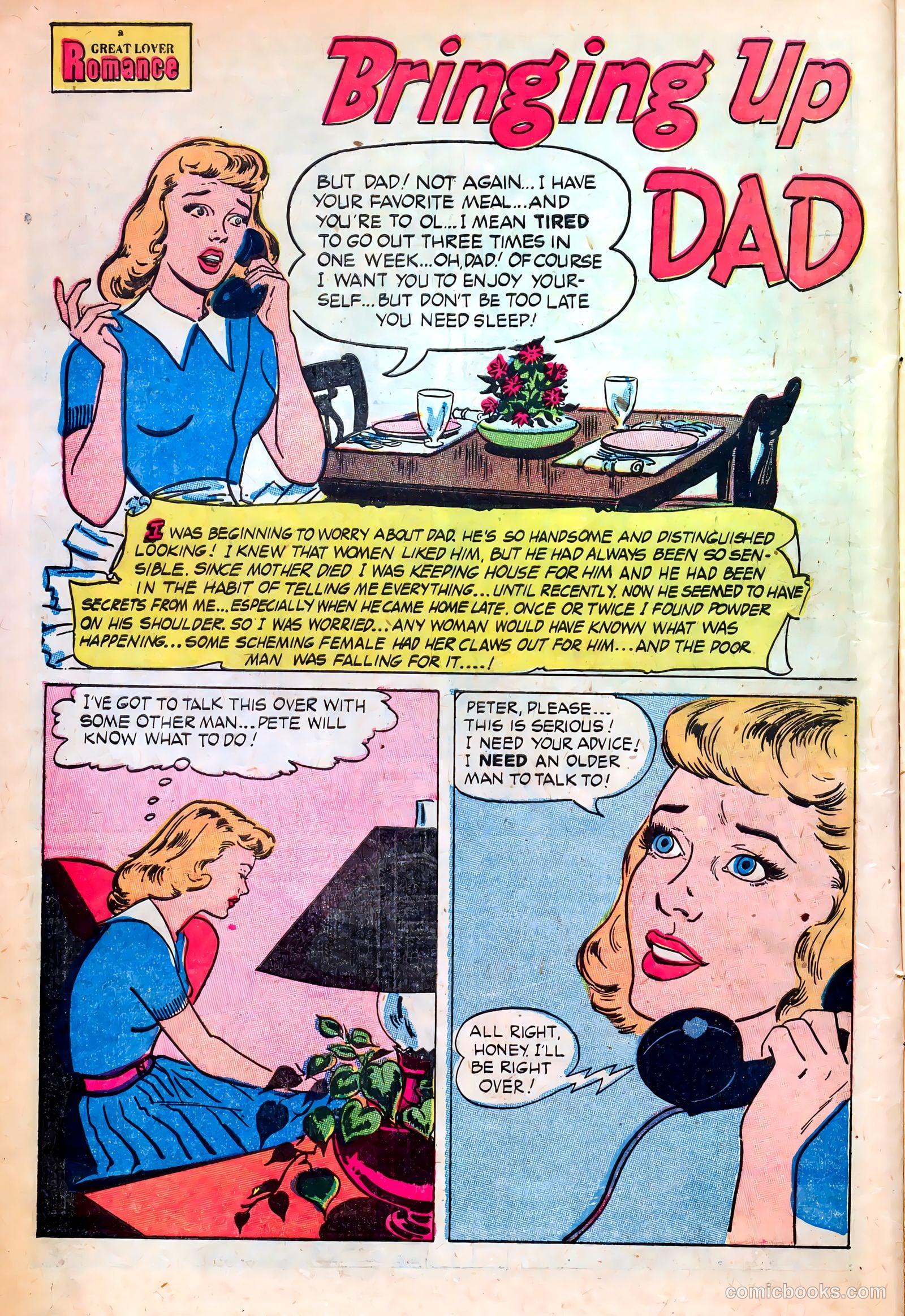 Great Lover Romances #12 (1953) — page 10 of 36
