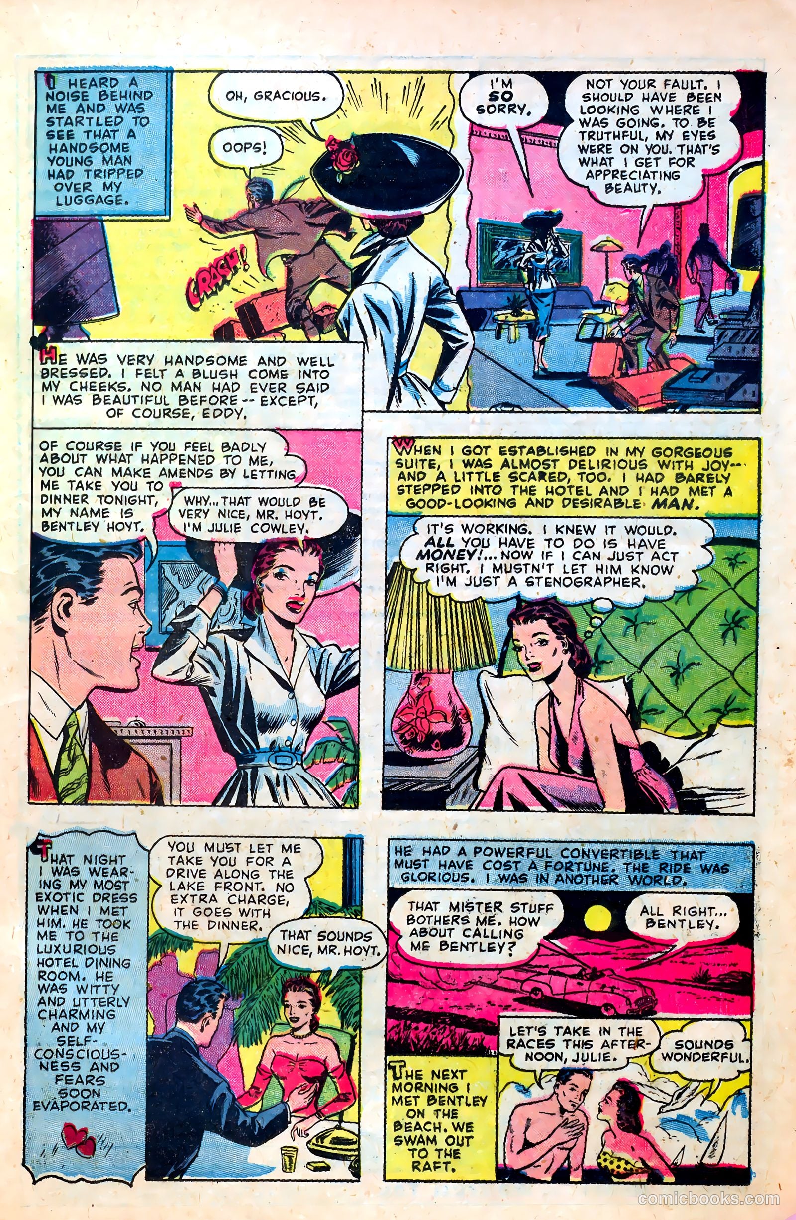 Great Lover Romances #12 (1953) — page 17 of 36