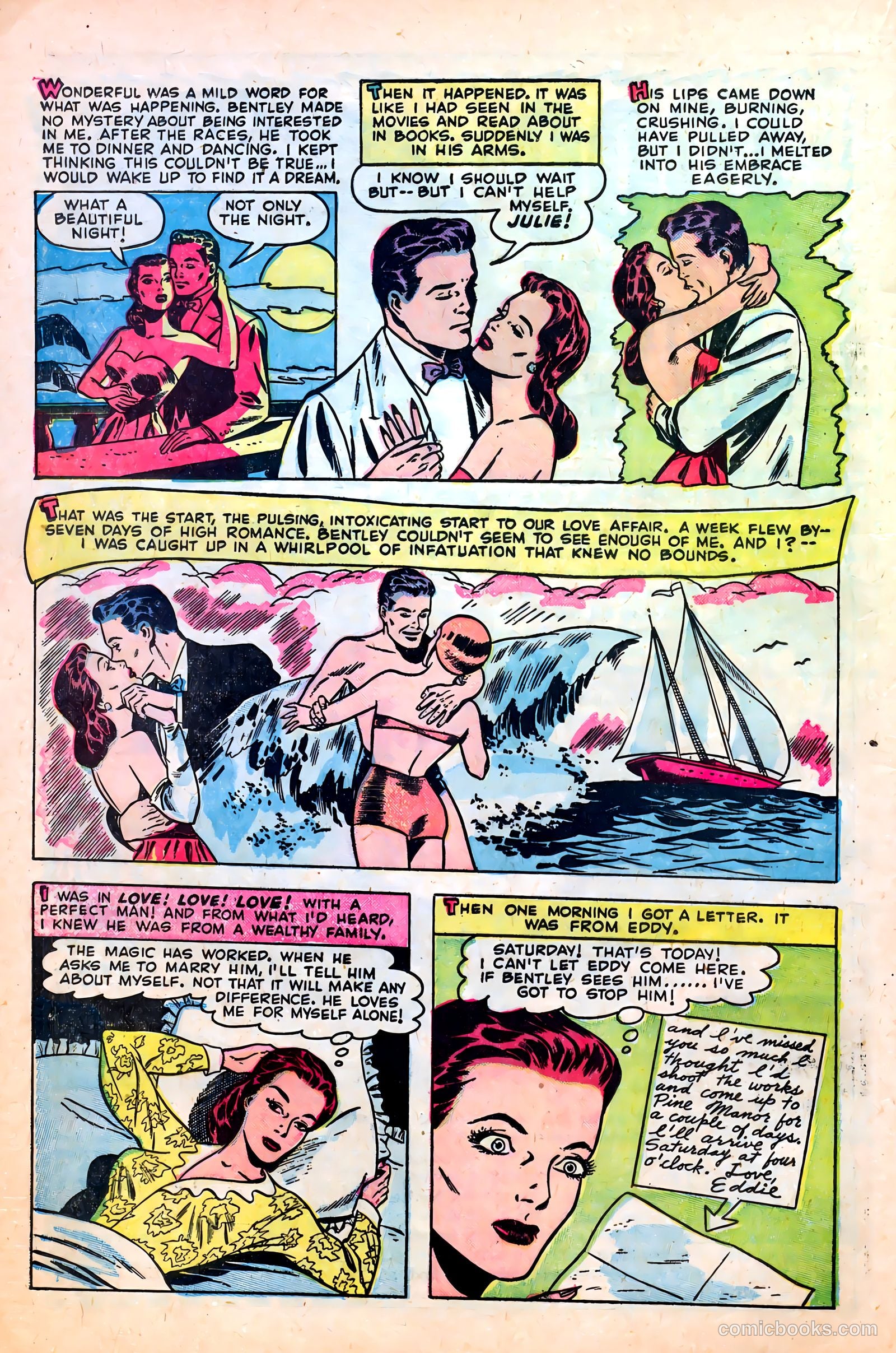 Great Lover Romances #12 (1953) — page 20 of 36