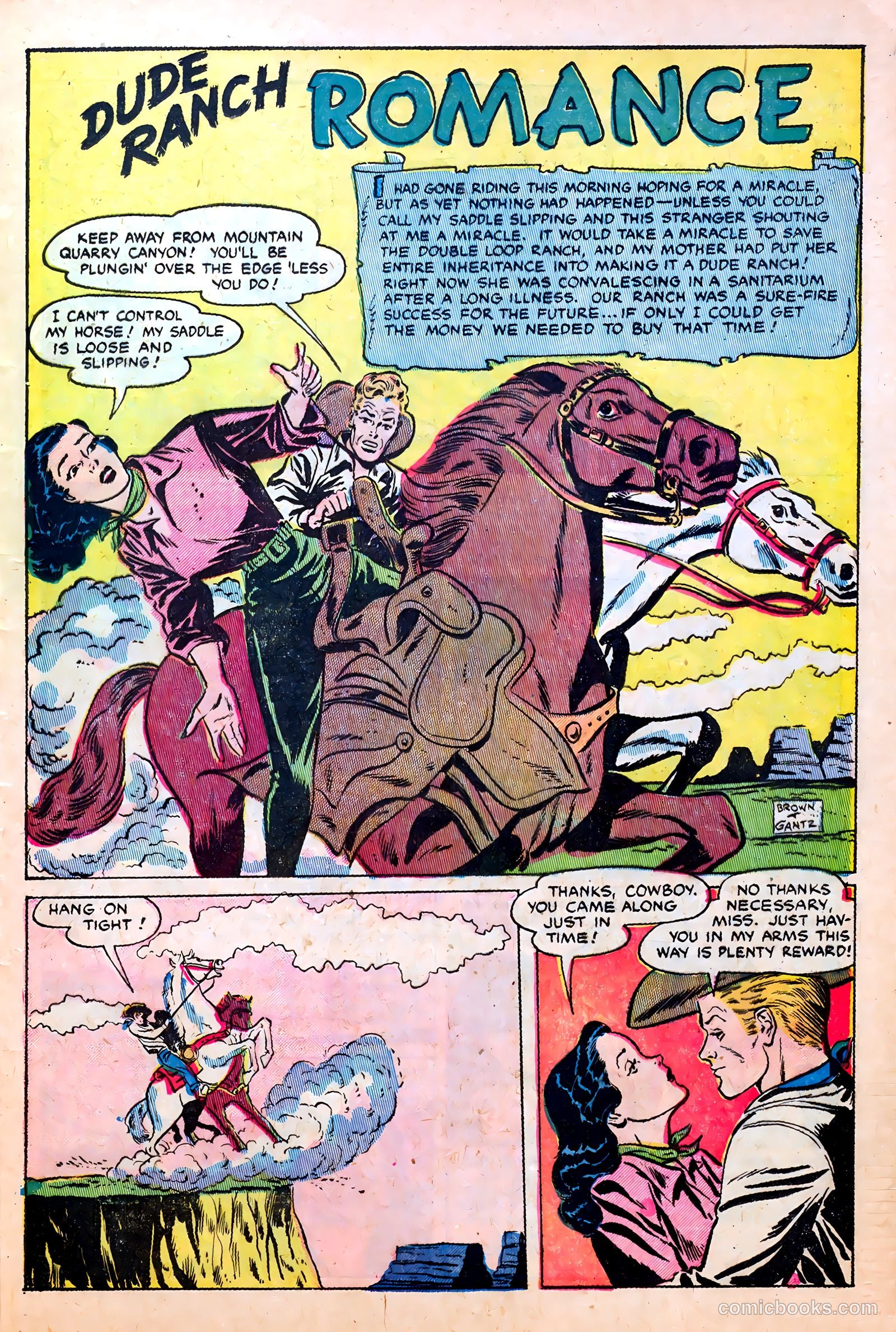 Great Lover Romances #12 (1953) — page 25 of 36