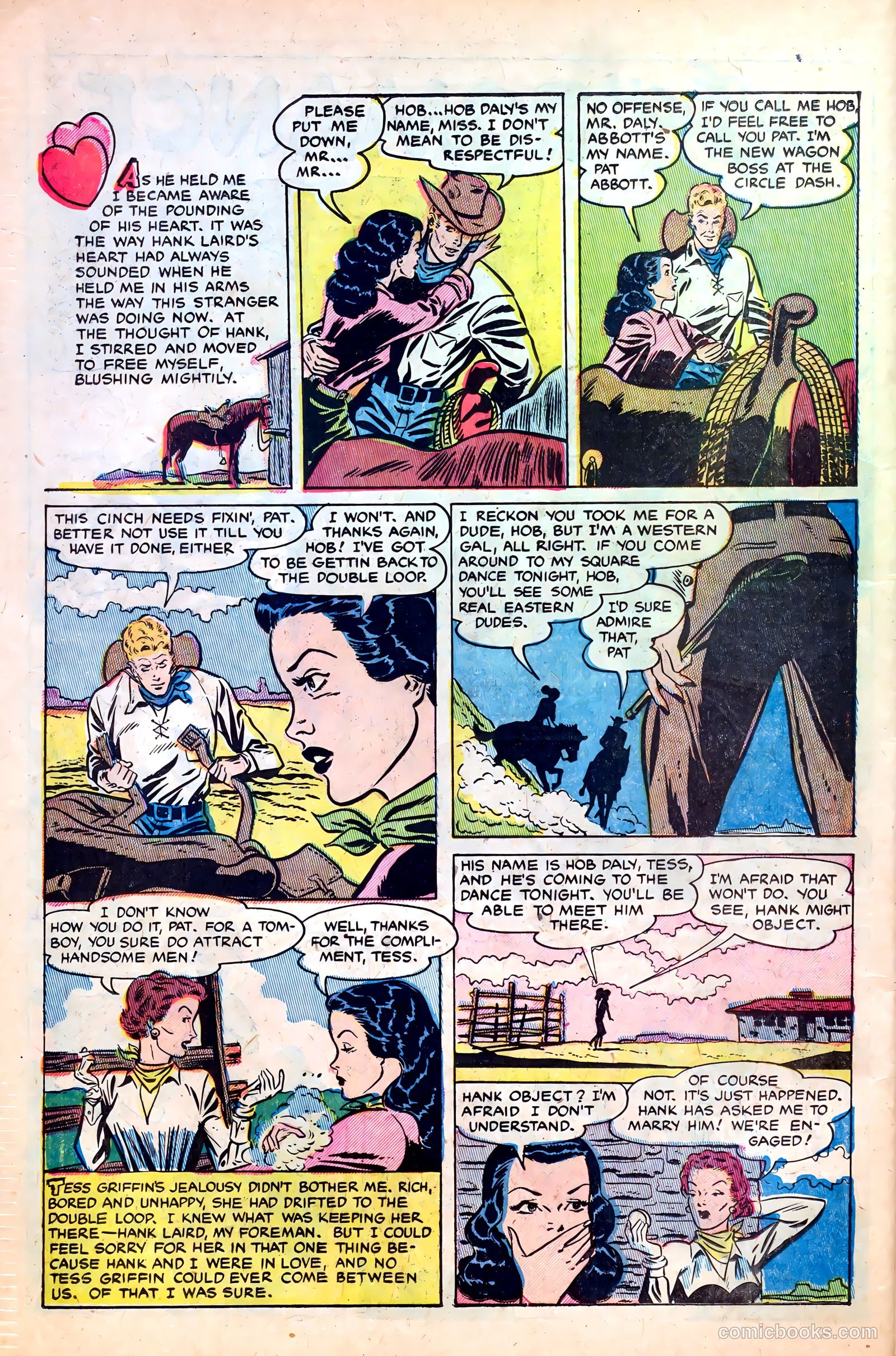 Great Lover Romances #12 (1953) — page 26 of 36